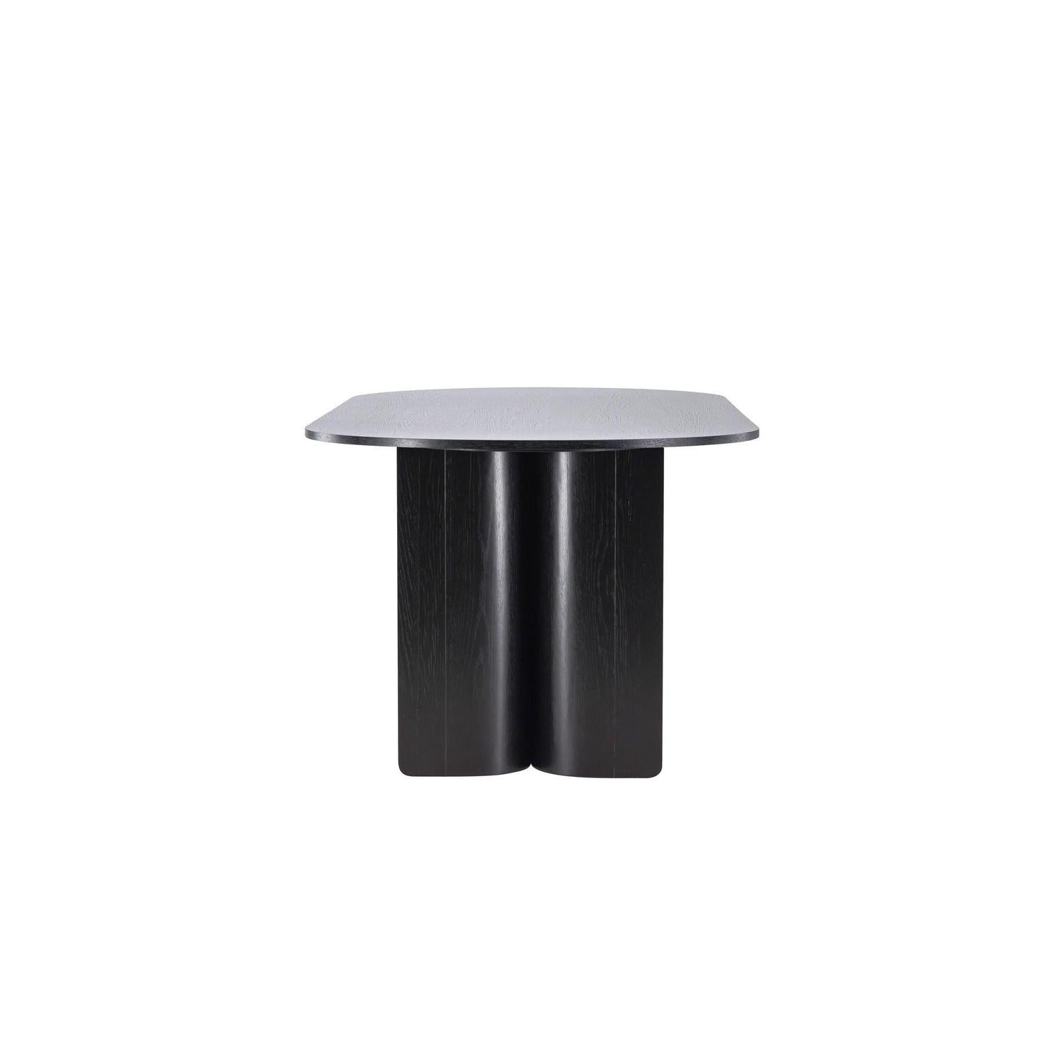 Esstisch Tyresö 220cm - Schwarz-Esstische Oval-Vind-le canapé