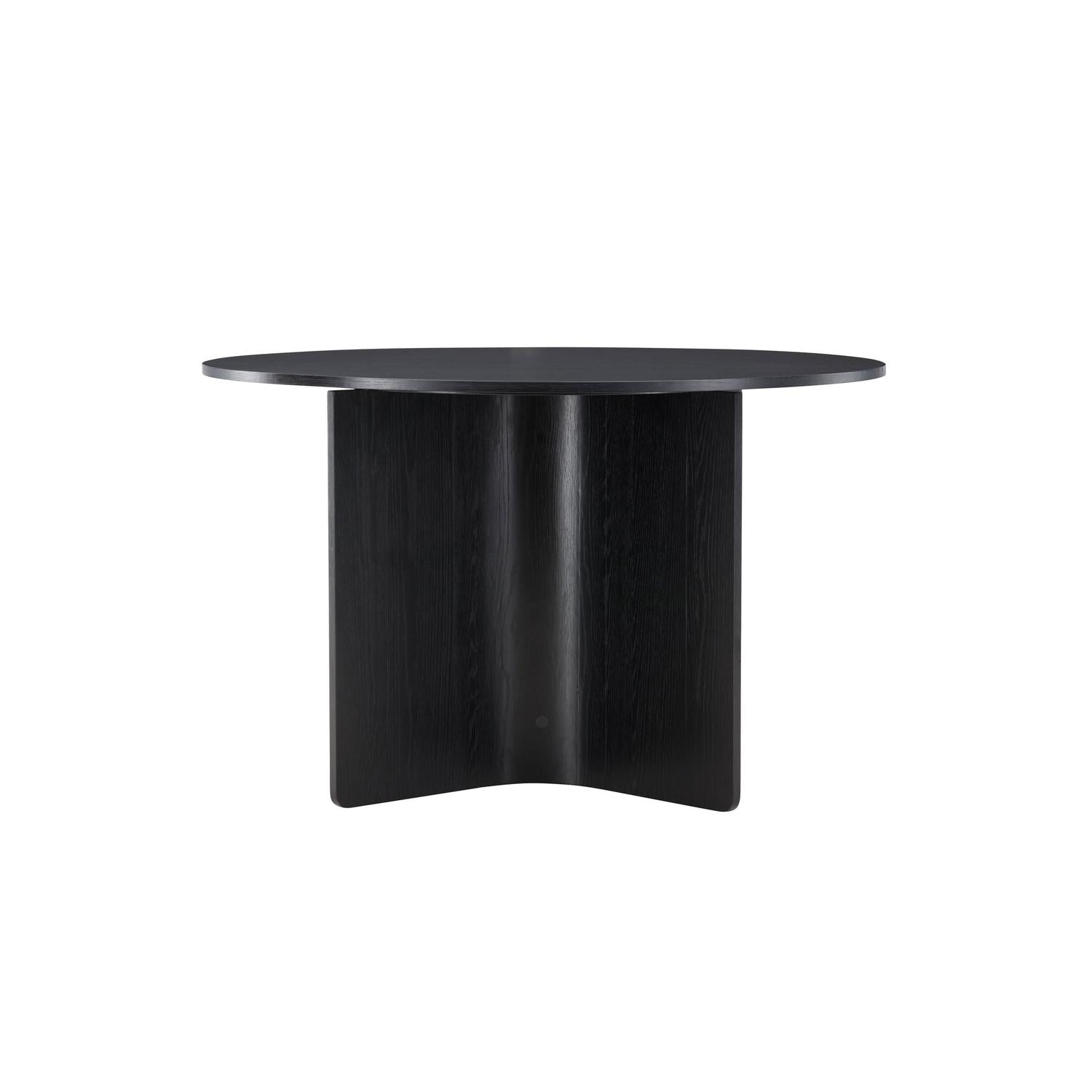 Vind Tyresö Dining Table ø120 - Black /-Vind-le canapé
