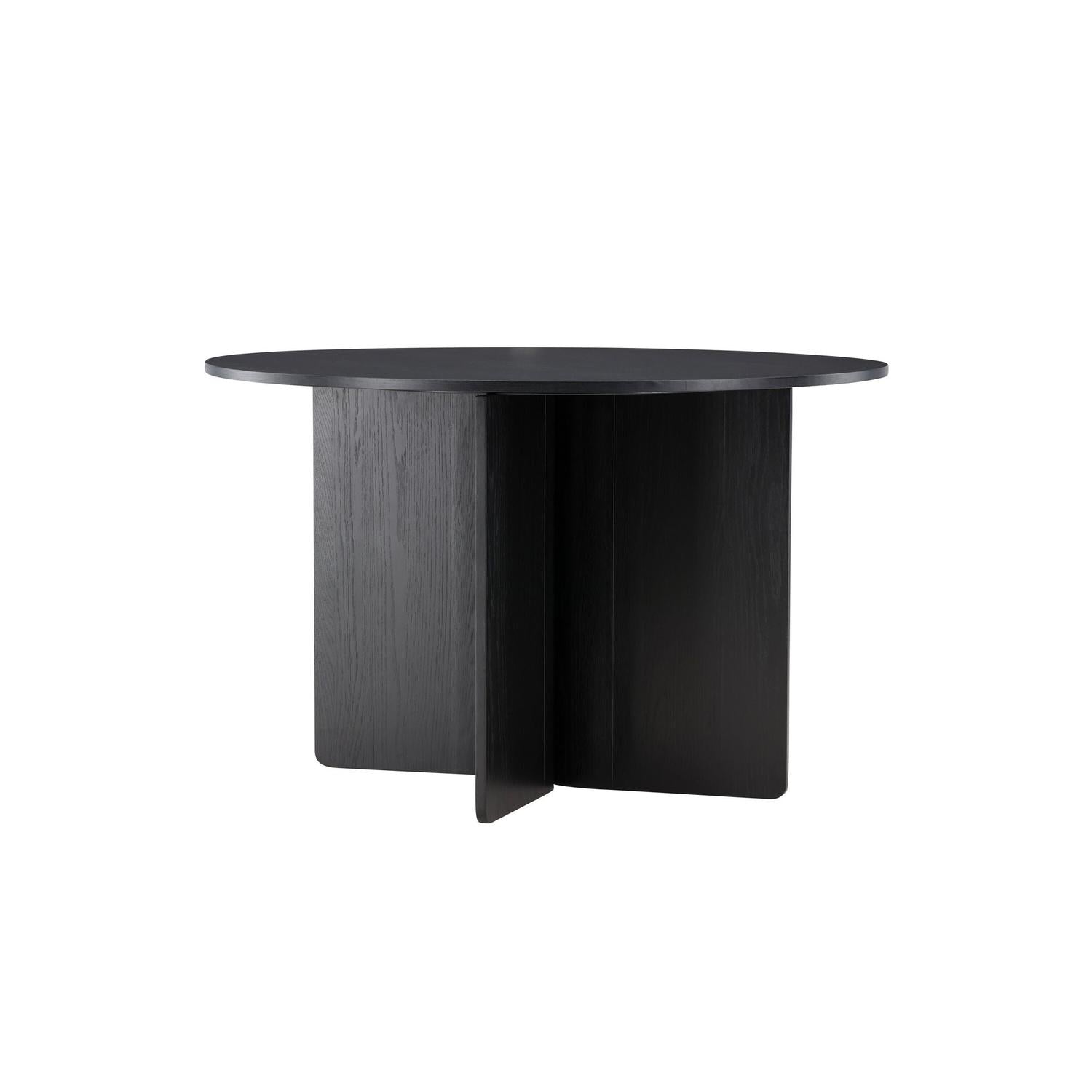 Vind Tyresö Dining Table ø120 - Black /-Vind-le canapé