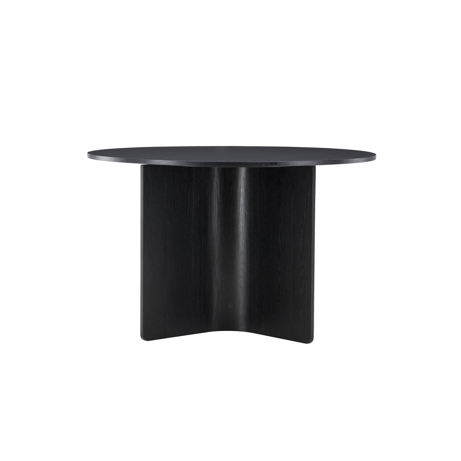 Vind Tyresö Dining Table ø120 - Black /-Vind-le canapé