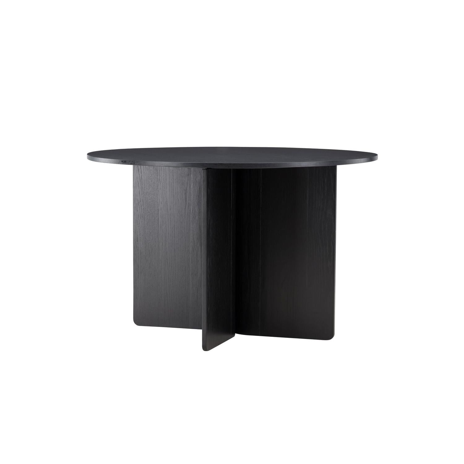 Vind Tyresö Dining Table ø120 - Black /-Vind-le canapé