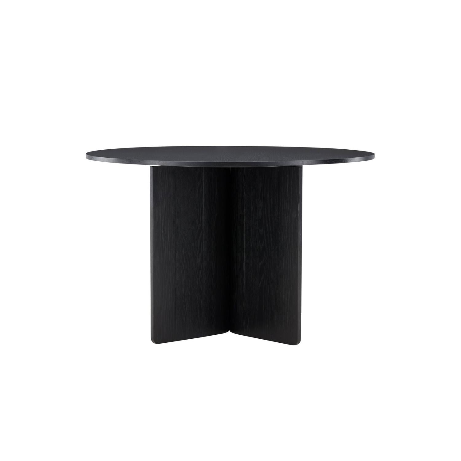 Vind Tyresö Dining Table ø120 - Black /-Vind-le canapé