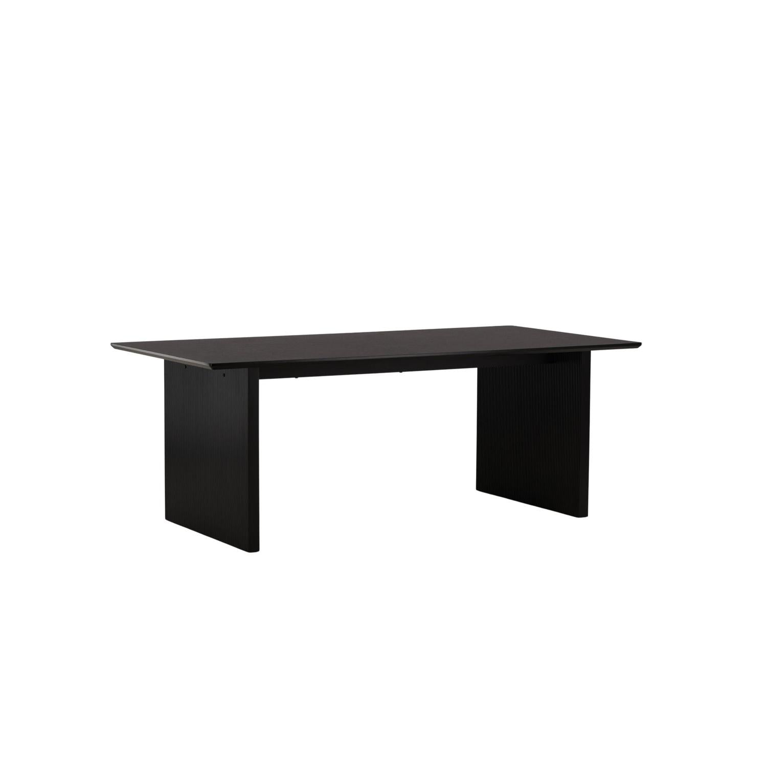 Esstisch Vail Rechteckig 200*100cm - Schwarz-Esstisch Rechteckig-Venture Home-le canapé