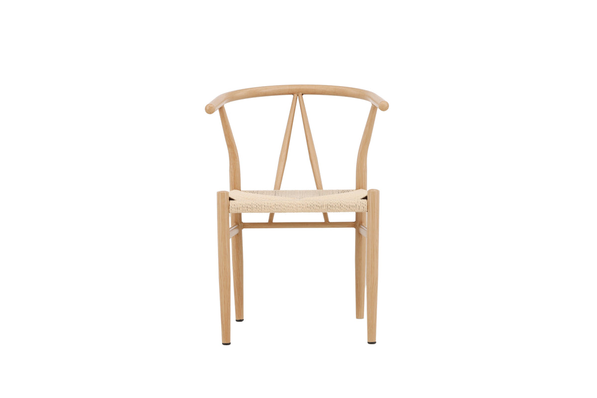 Esszimmerstuhl Alfons aus Rattan - Beige-Esszimmerstühle-Venture Home-le canapé