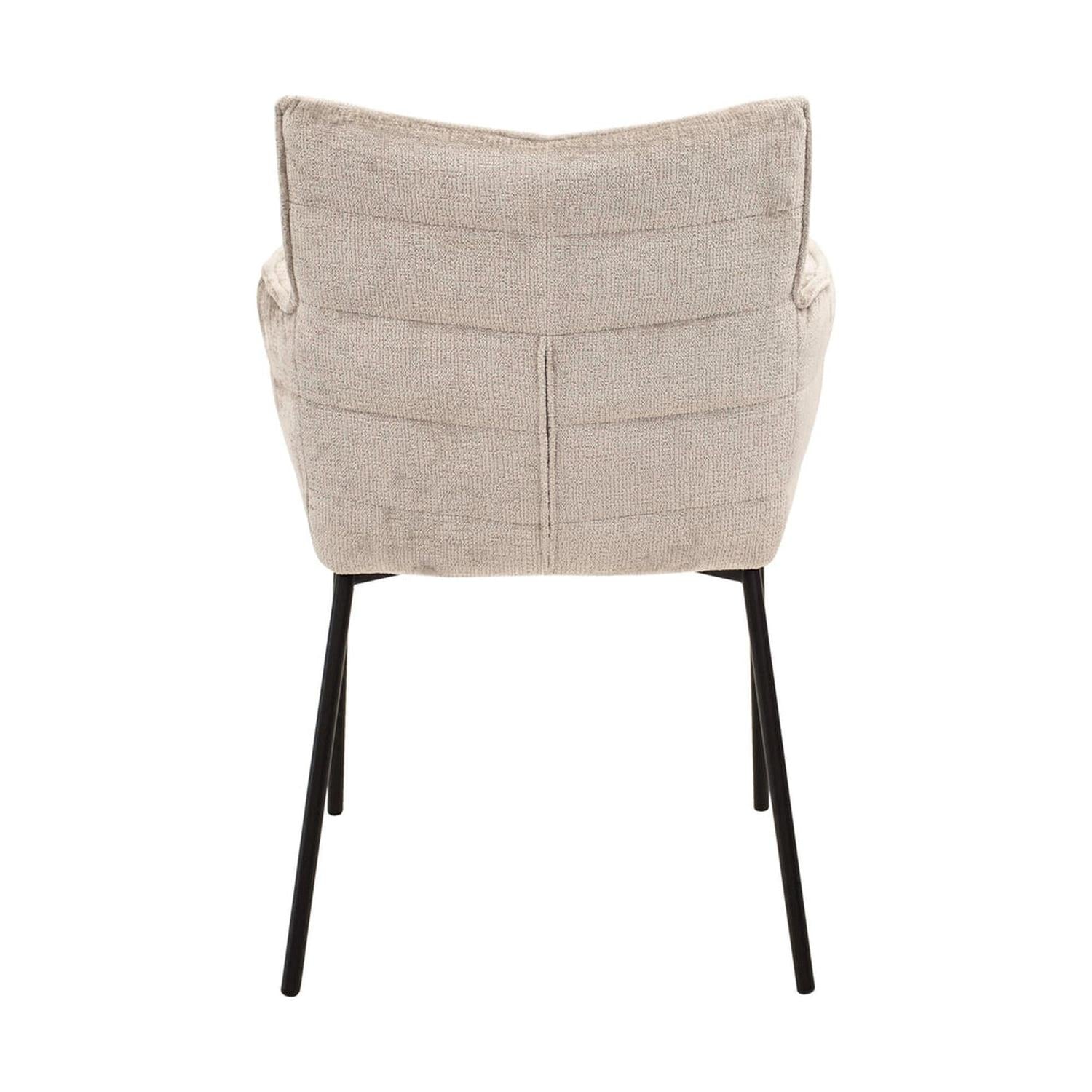 Esszimmerstuhl Goos - Grau/Beige-Esszimmerstühle-Kick Collection-le canapé