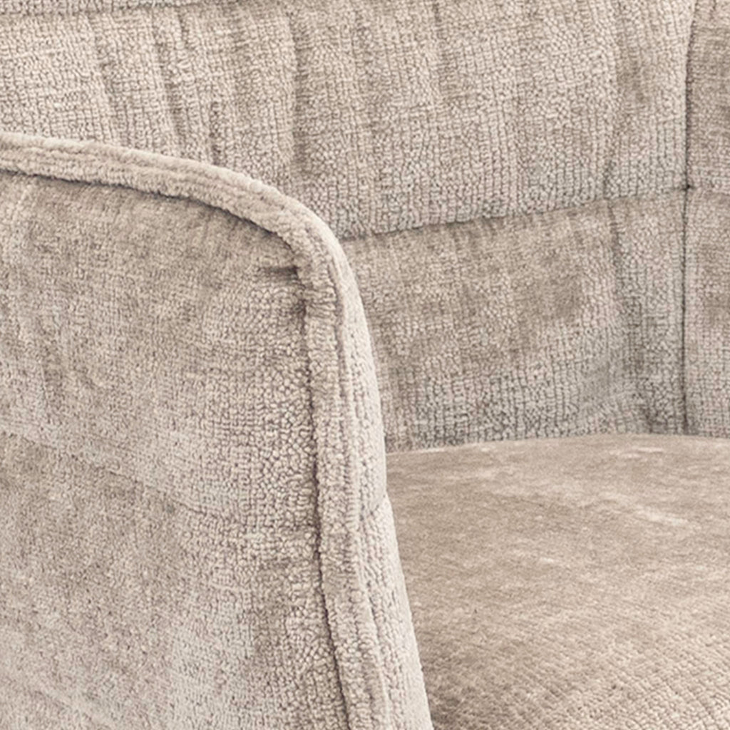 Esszimmerstuhl Goos - Grau/Beige-Esszimmerstühle-Kick Collection-le canapé