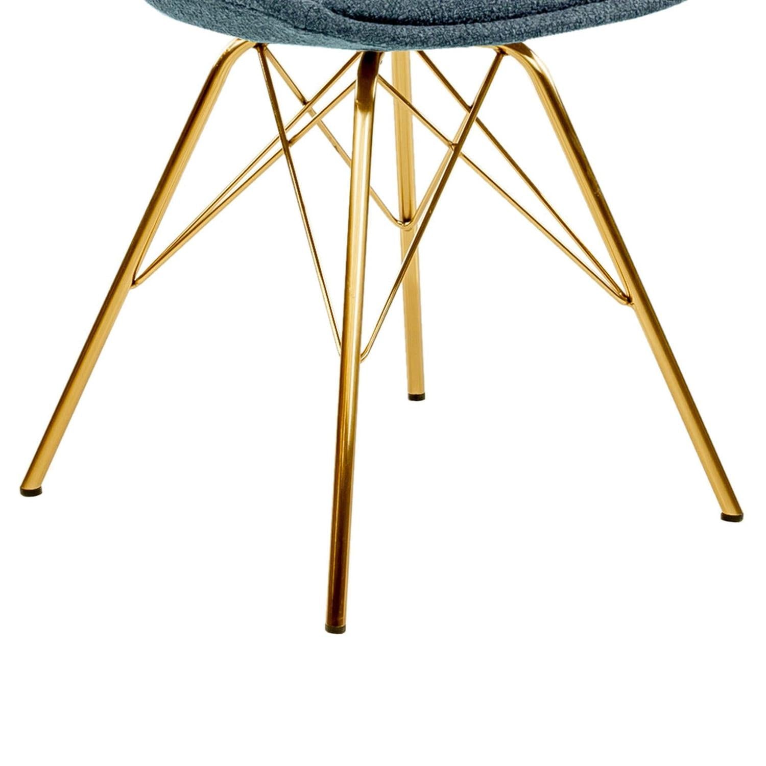 Esszimmerstuhl Jens - Blau-Esszimmerstühle-Kick Collection-le canapé