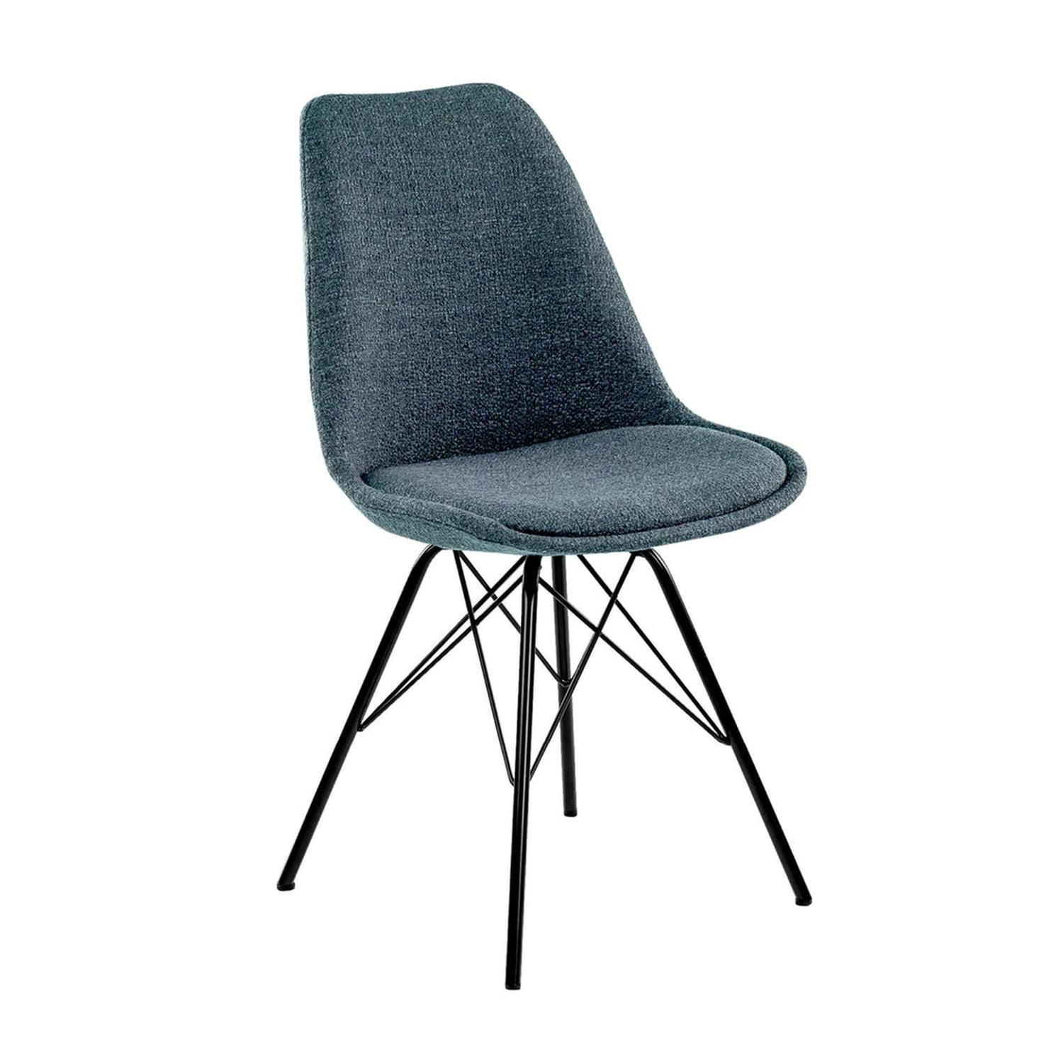Esszimmerstuhl Jens - Blau-Esszimmerstühle-Kick Collection-le canapé