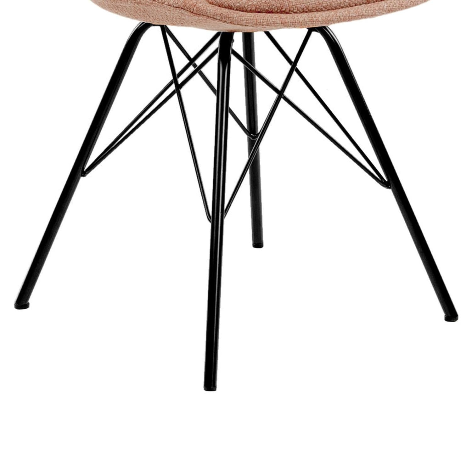 Esszimmerstuhl Jens - Rosa-Esszimmerstühle-Kick Collection-le canapé