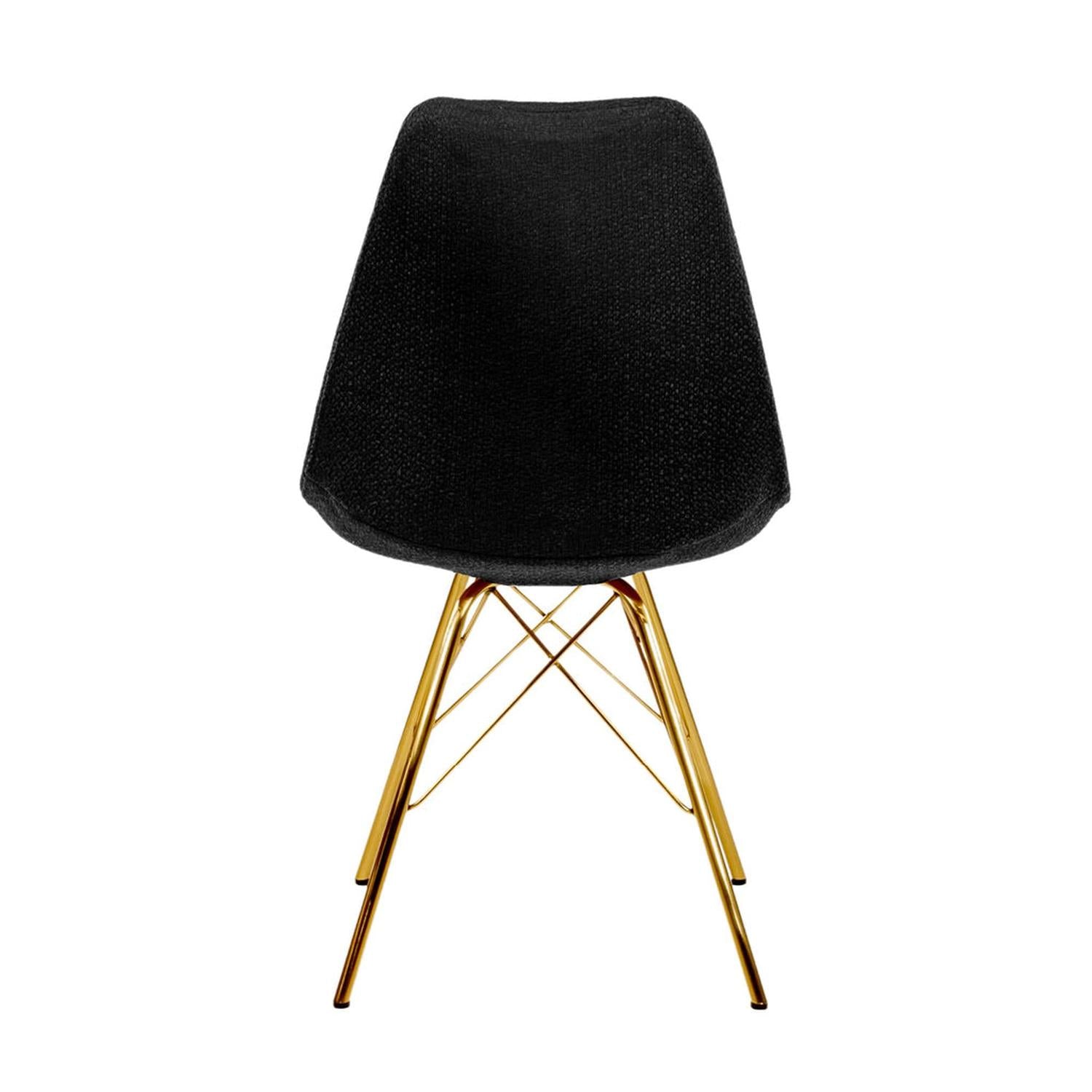 Esszimmerstuhl Jens - Schwarz-Esszimmerstühle-Kick Collection-le canapé