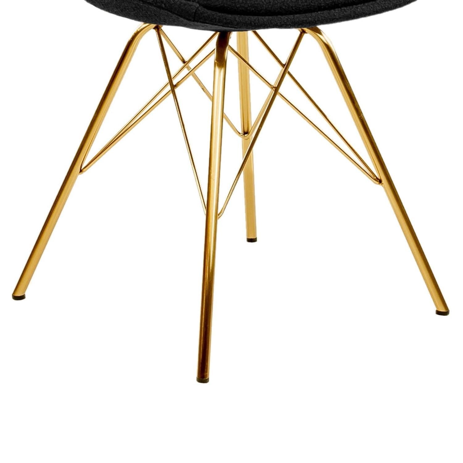 Esszimmerstuhl Jens - Schwarz-Esszimmerstühle-Kick Collection-le canapé