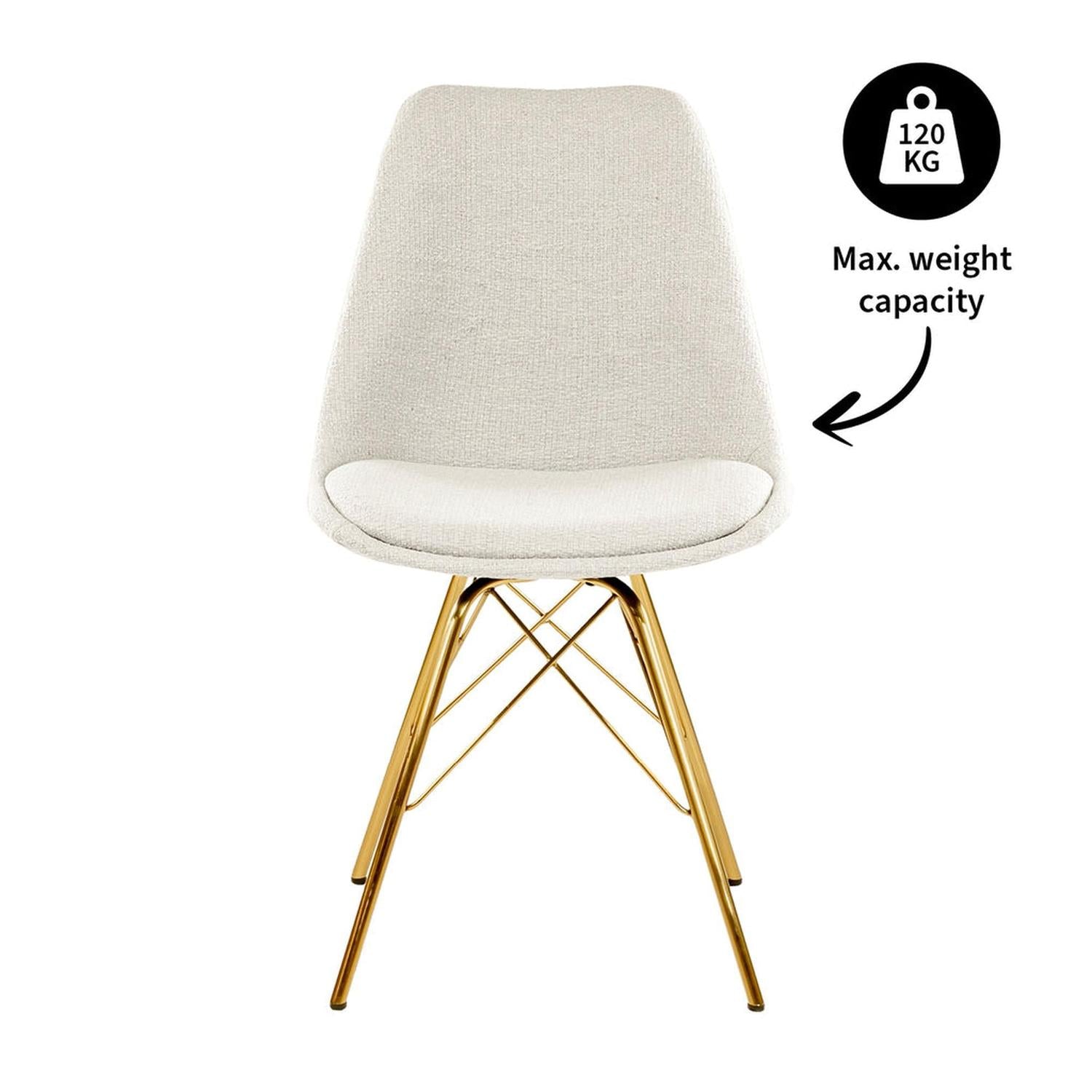 Esszimmerstuhl Jens - Weiß-Esszimmerstühle-Kick Collection-le canapé