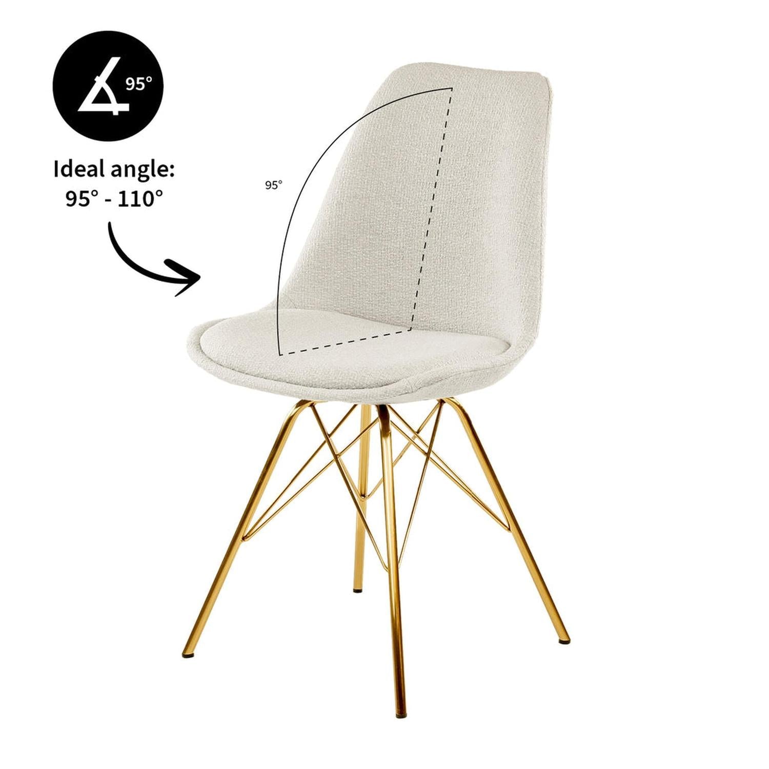 Esszimmerstuhl Jens - Weiß-Esszimmerstühle-Kick Collection-le canapé