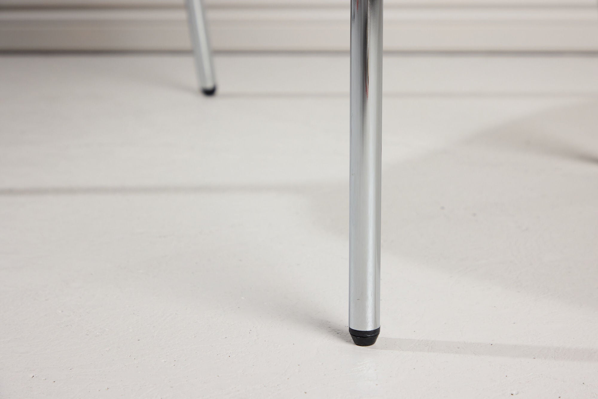 Esszimmerstuhl Vätö aus Stoff mit Metallrahmen - Beige-Esszimmerstühle-Vind-le canapé