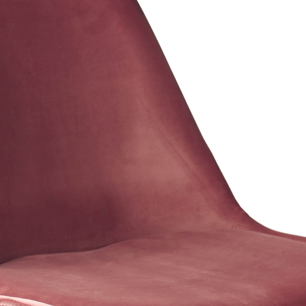 Esszimmerstuhl Velvet - Rosa-Esszimmerstühle-Kick Collection-le canapé