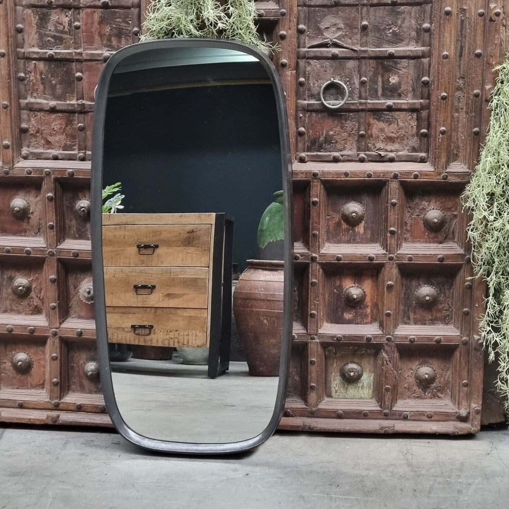 Ganzkörperspiegel 120cm - Dunkelgrau-Ganzkörperspiegel-Benoa-le canapé