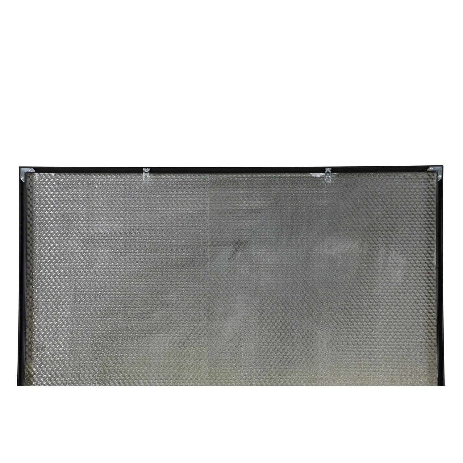 Ganzkörperspiegel Dalton 100x193cm - Schwarz/Glas-Ganzkörperspiegel-Venture Home-le canapé