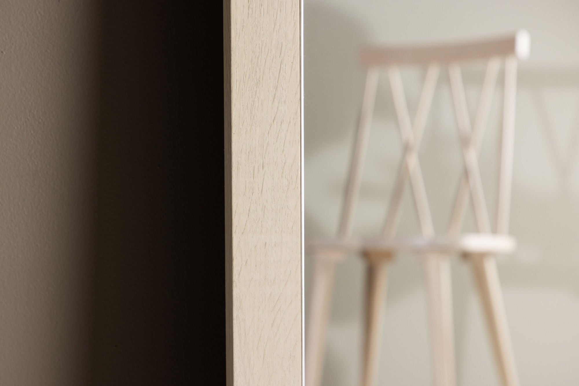 Ganzkörperspiegel Memphis 193cm - Cremeweiß-Ganzkörperspiegel-Venture Home-le canapé