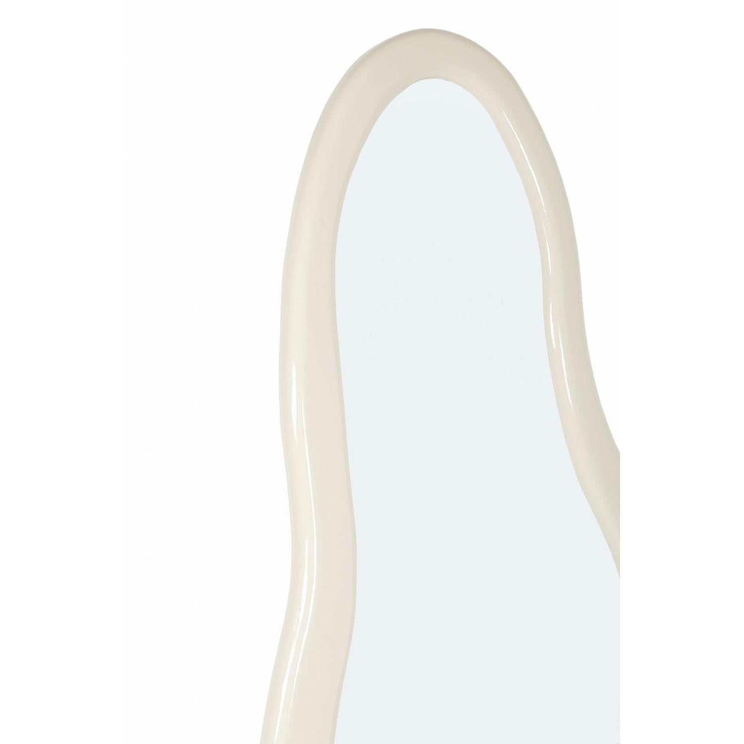 Ganzkörperspiegel Olivia 200cm - Cremeweiß-Ganzkörperspiegel-Livingfurn-le canapé