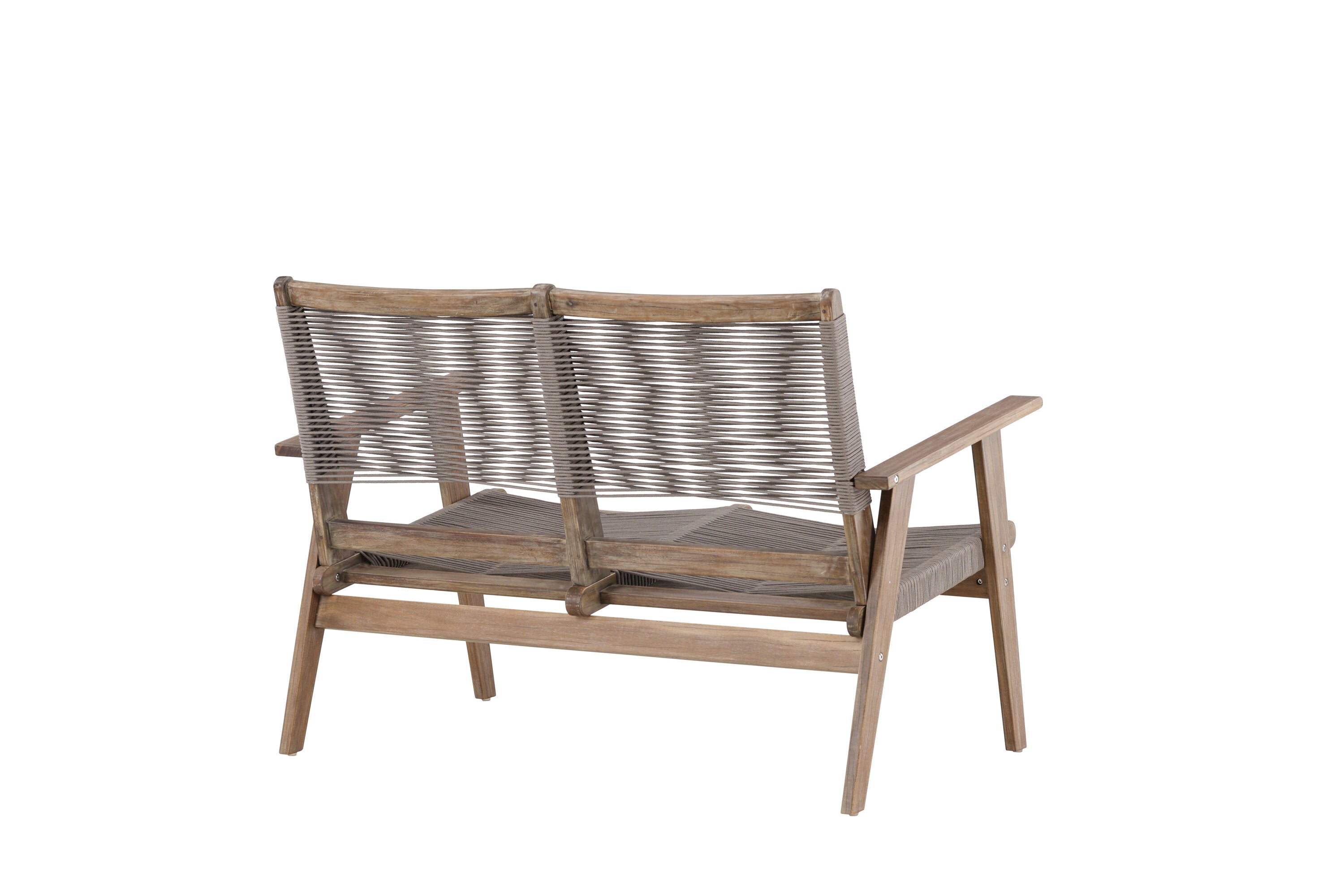 Gartenbank Little John aus Akazienholz - Braun-Outdoor Bänke-Venture Home-le canapé