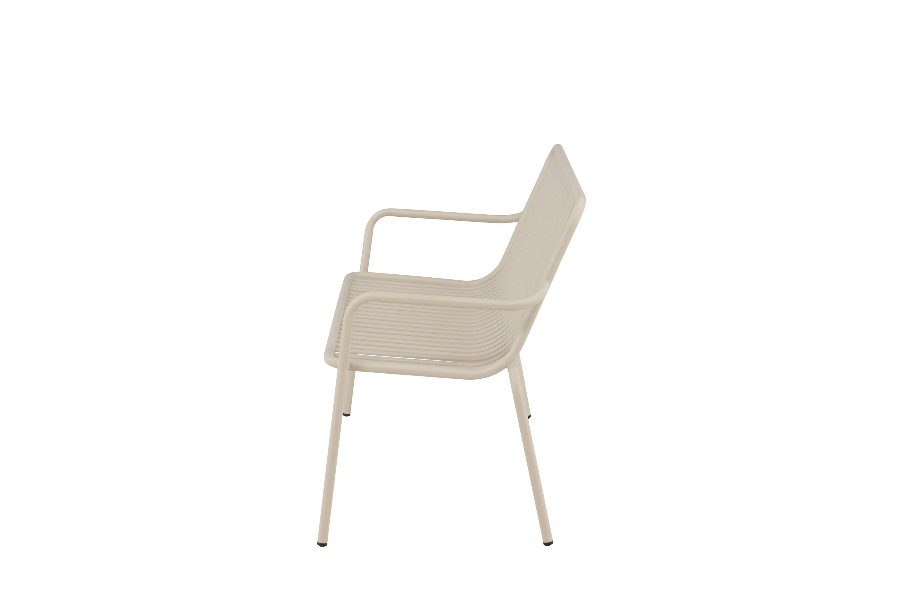 Gartenbank Peking aus Aluminium - Beige-Outdoor Bänke-Venture Home-le canapé