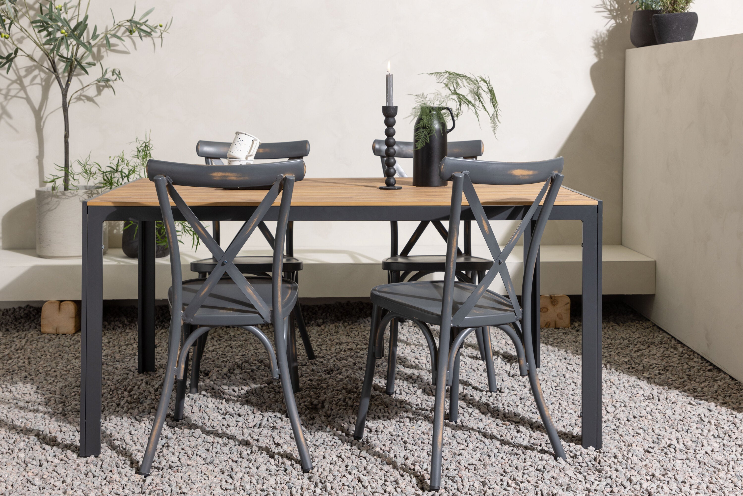 Gartenmöbel Set Break & Tablas-Loungesets-Venture Home-le canapé