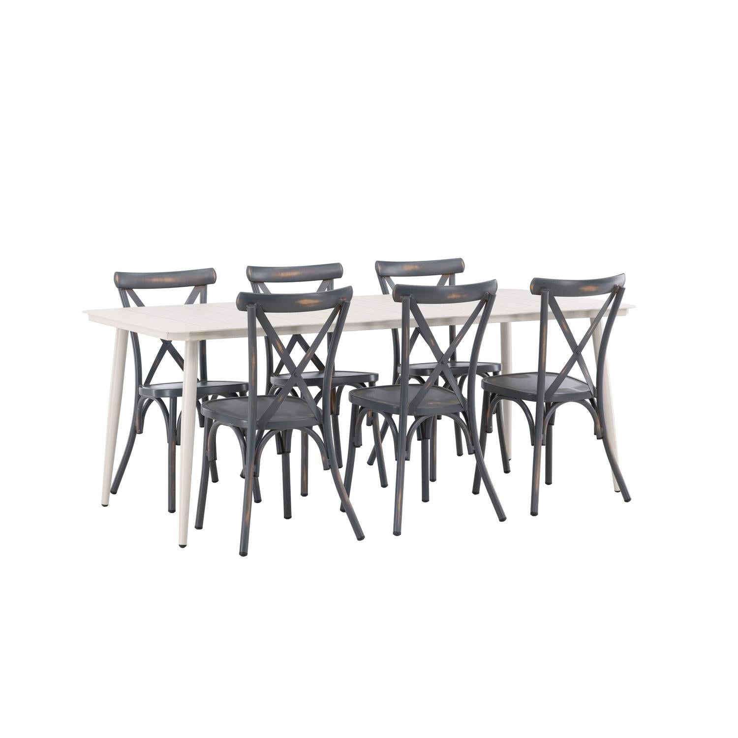 Gartenmöbel Set Lina & Tablas-Loungesets-Venture Home-le canapé