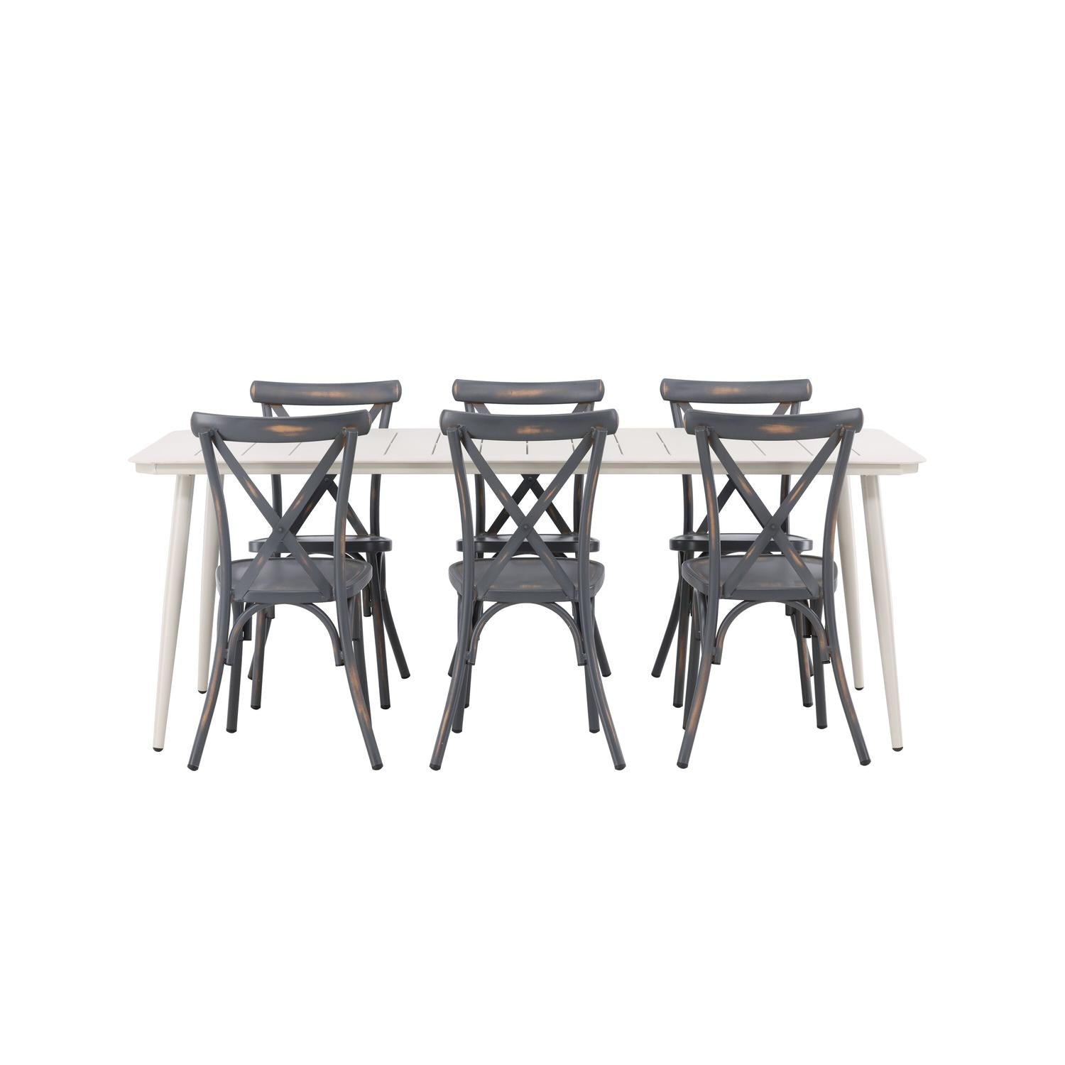 Gartenmöbel Set Lina & Tablas-Loungesets-Venture Home-le canapé