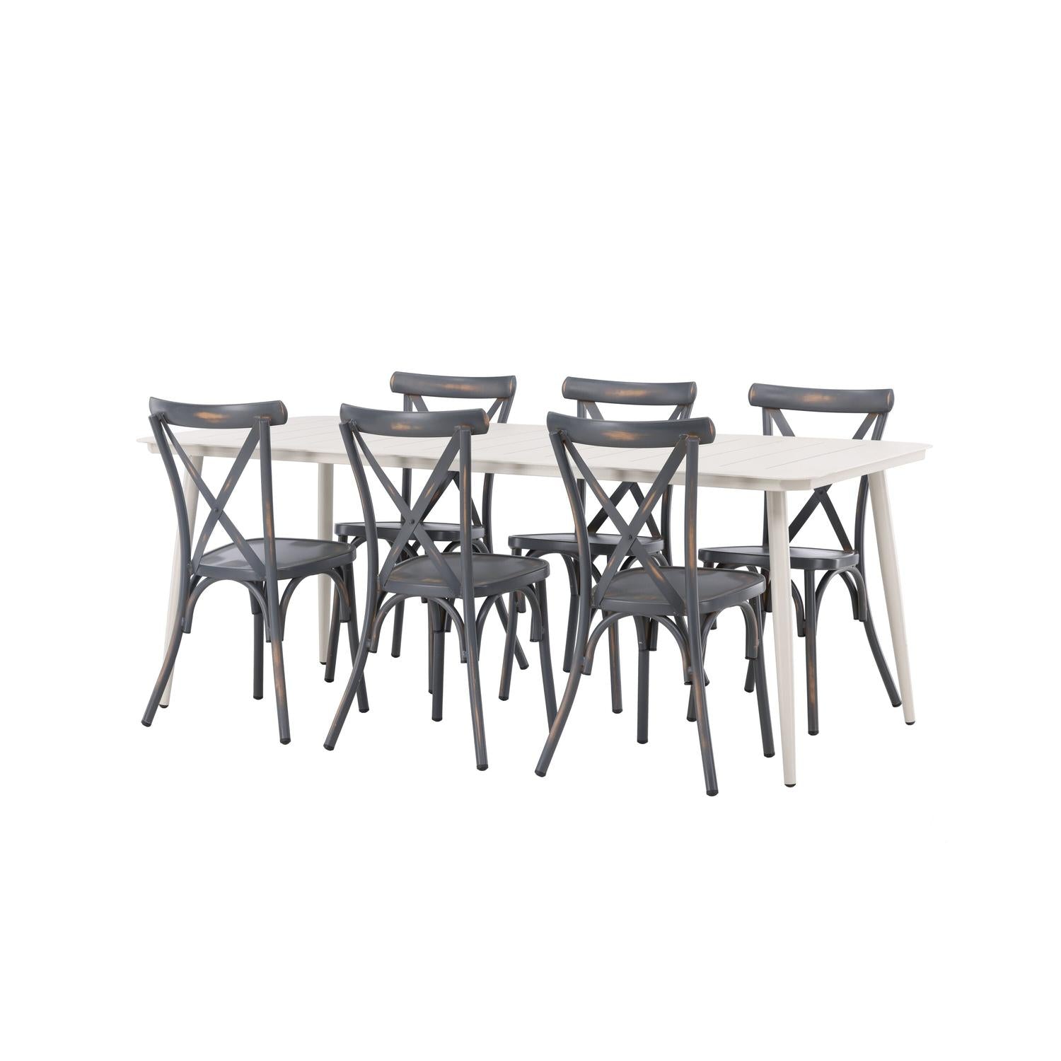 Gartenmöbel Set Lina & Tablas-Loungesets-Venture Home-le canapé