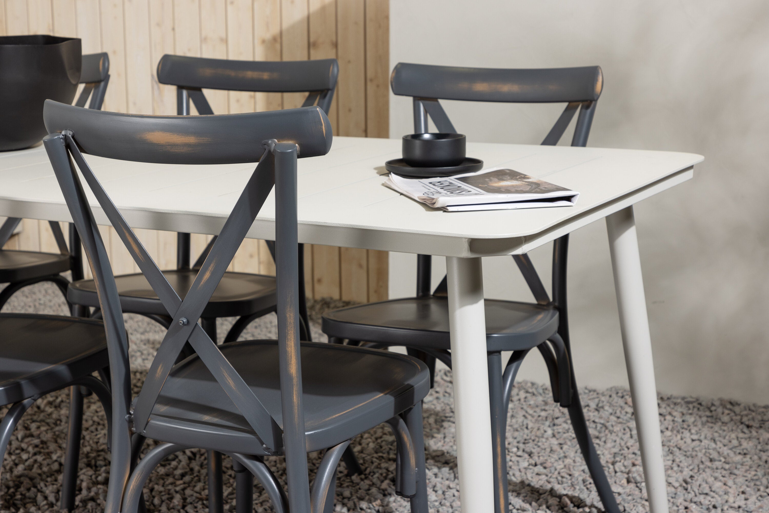 Gartenmöbel Set Lina & Tablas-Loungesets-Venture Home-le canapé