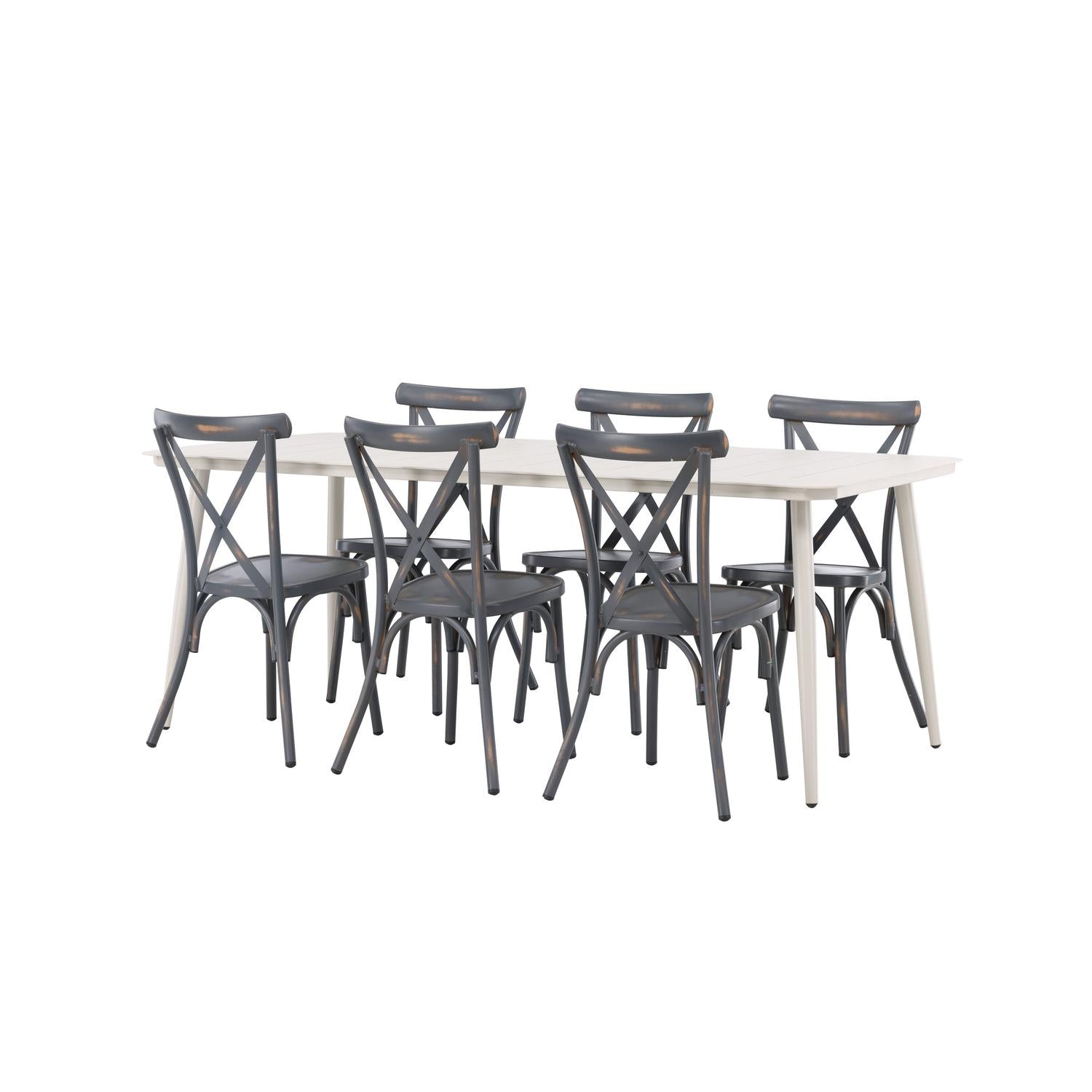 Gartenmöbel Set Lina & Tablas-Loungesets-Venture Home-le canapé