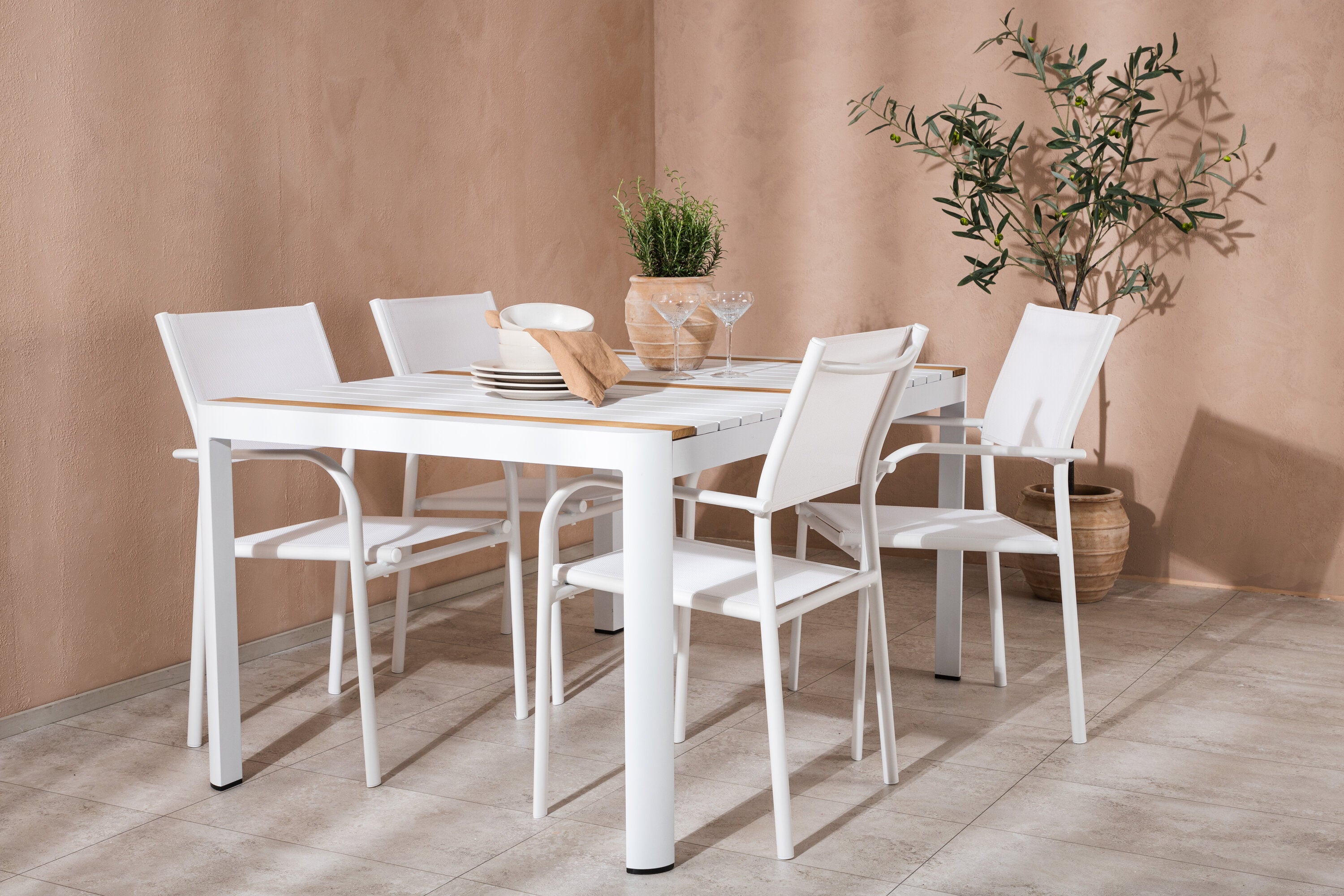 Gartenmöbel Set Togo & Santorini-Loungesets-Venture Home-le canapé