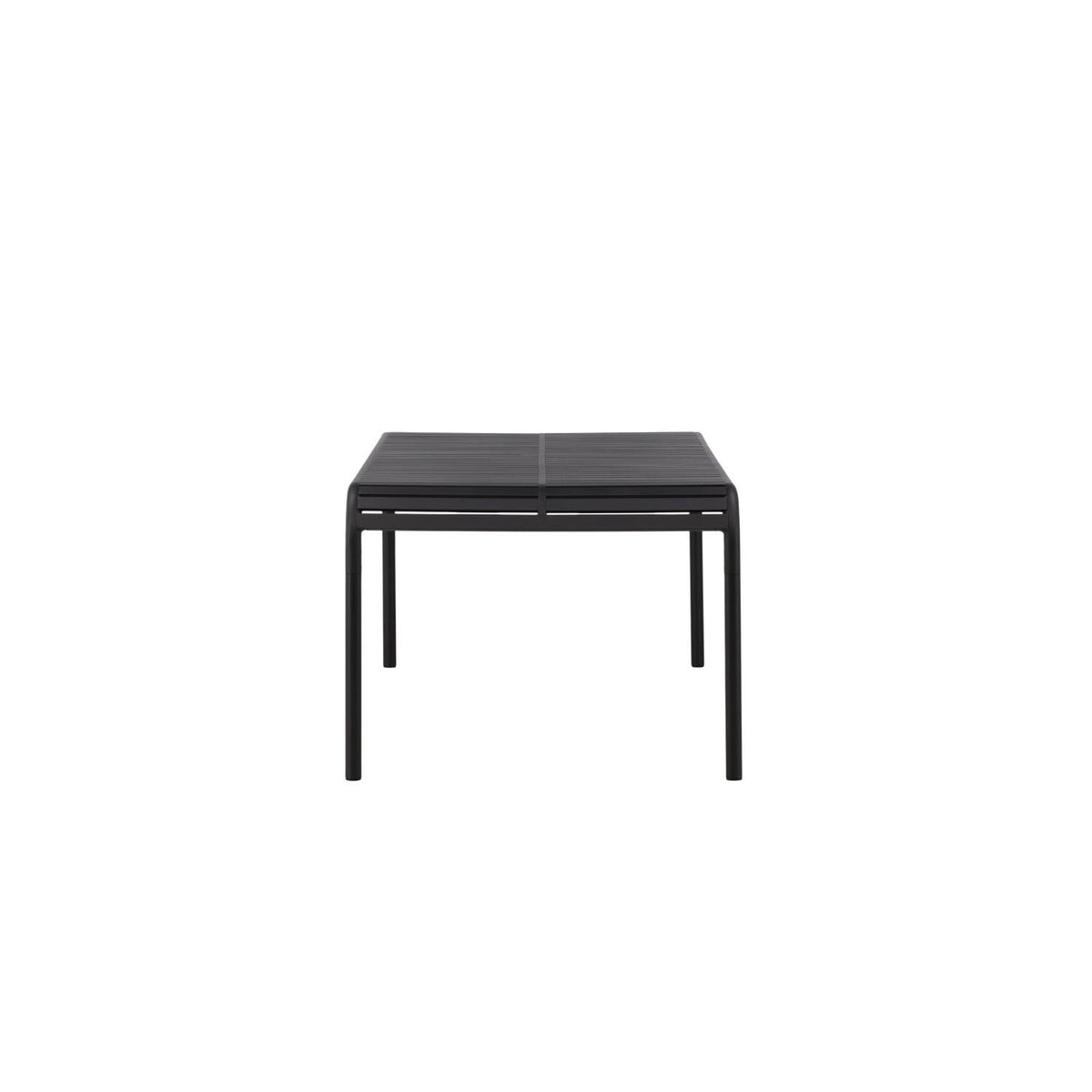 Gartentisch Borneo 200×100cm aus Metall - Schwarz-Esstische Outdoor-Venture Home-le canapé