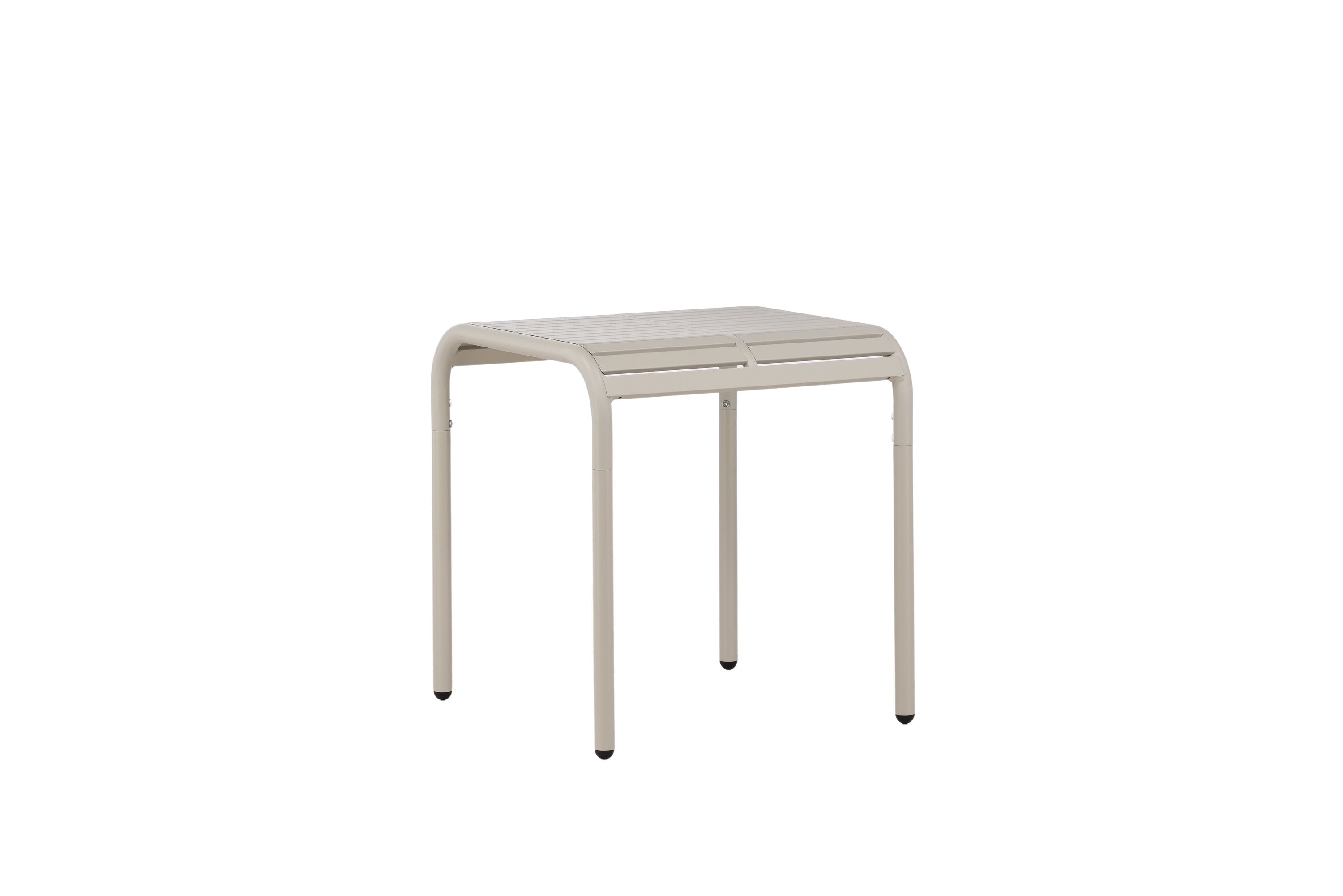 Gartentisch Borneo 70x70cm aus Metall - Beige-Esstische Outdoor-Venture Home-le canapé