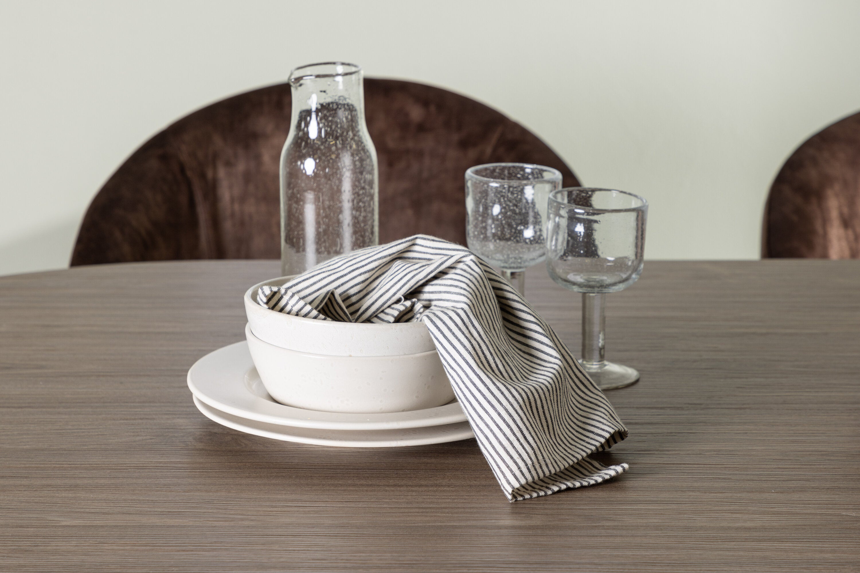Essgruppe Esstisch Andy 180 x 90cm mit Stühlen Evening - Braun - Venture Home - le canapé