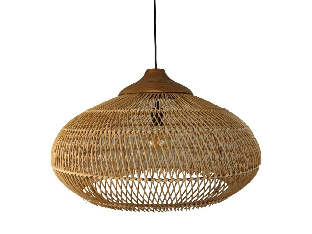 Hängelampe aus Rattan Ø65cm - Natur8720701257238Hängelampe