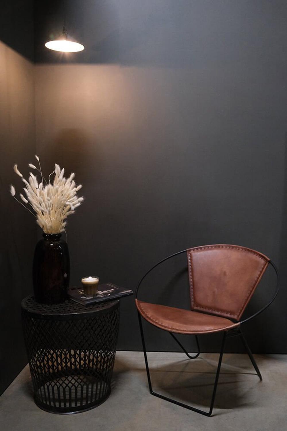 Hängelampe Enamel - Schwarz-Hängelampen-Trademark Living-le canapé