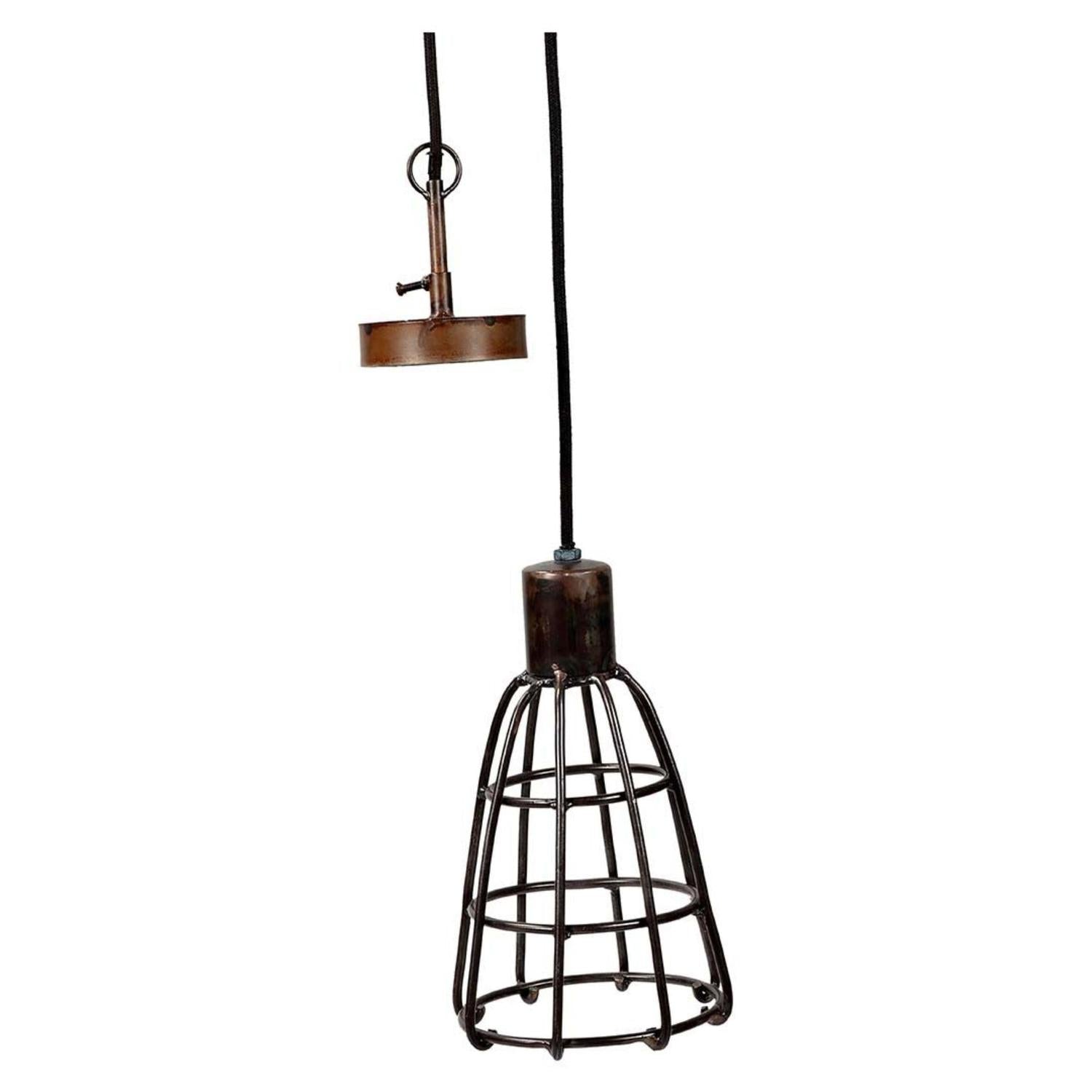 Hängelampe Hardy aus Eisen-Hängelampe-Trademark Living-le canapé