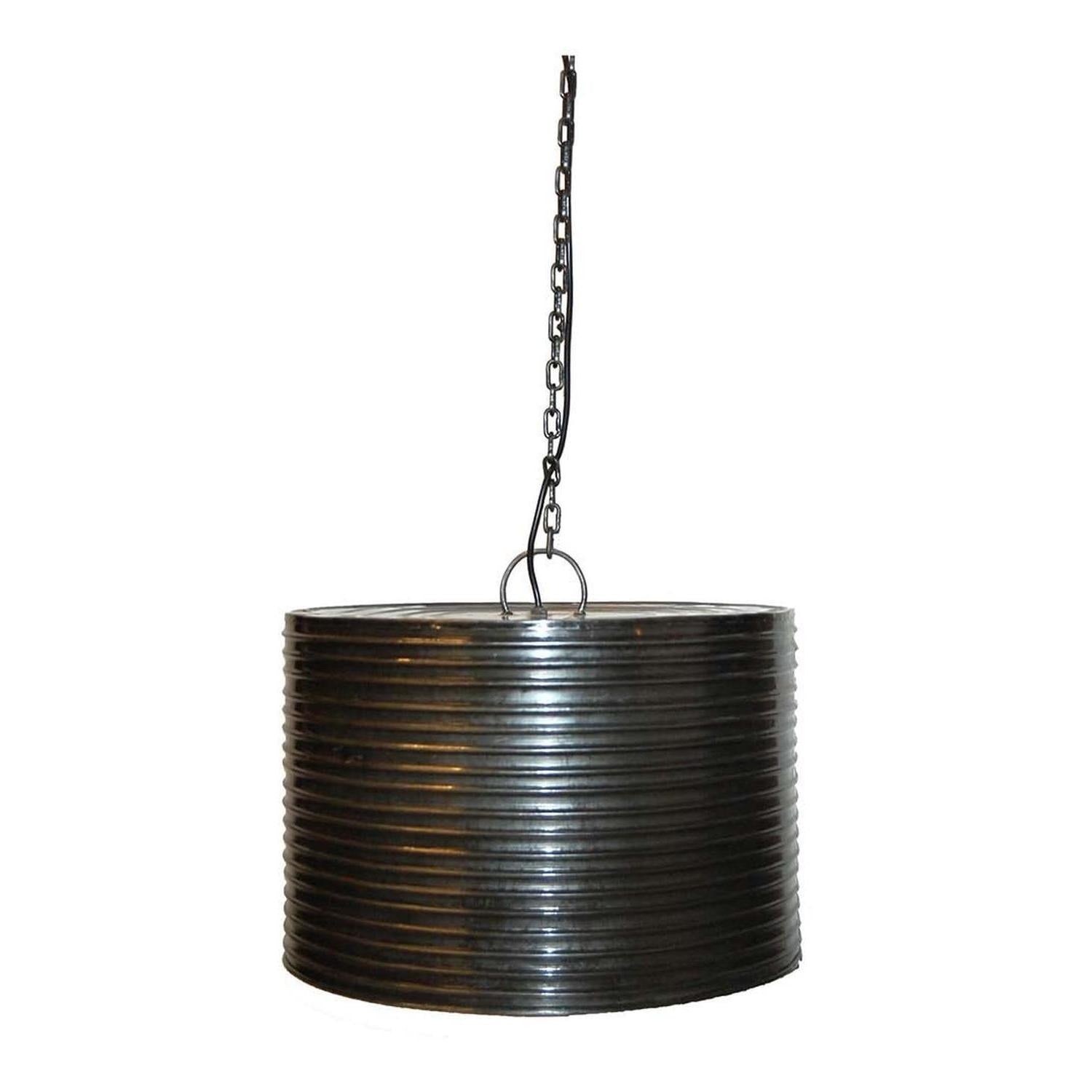 Hängelampe Malabar aus Eisen mit Rillen-Hängelampe-Trademark Living-le canapé