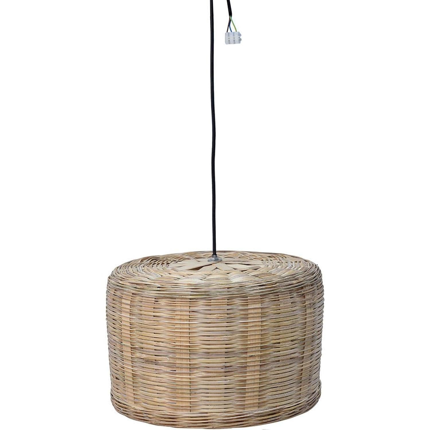 Hängelampe Natura aus Bambus-Hängelampe-Trademark Living-le canapé