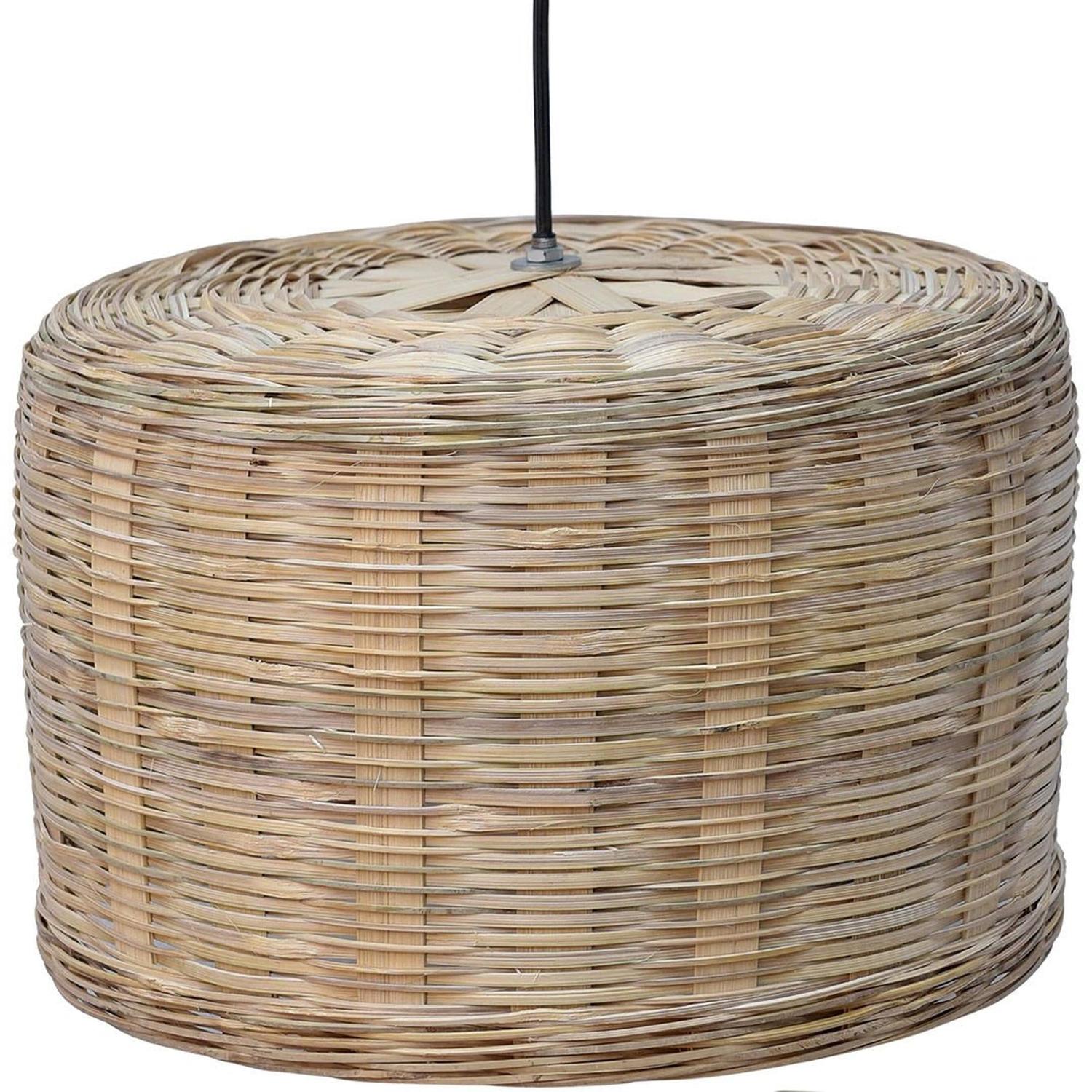 Hängelampe Natura aus Bambus-Hängelampen-Trademark Living-le canapé