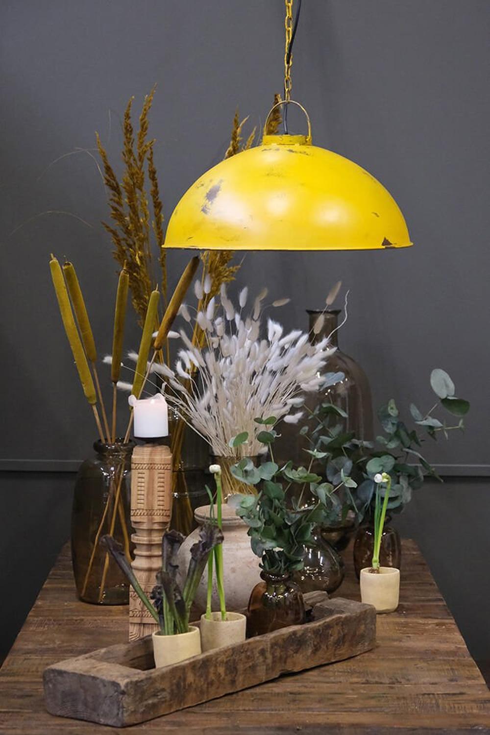 Hängelampe Thormann - Antikgelb-Hängelampen-Trademark Living-le canapé