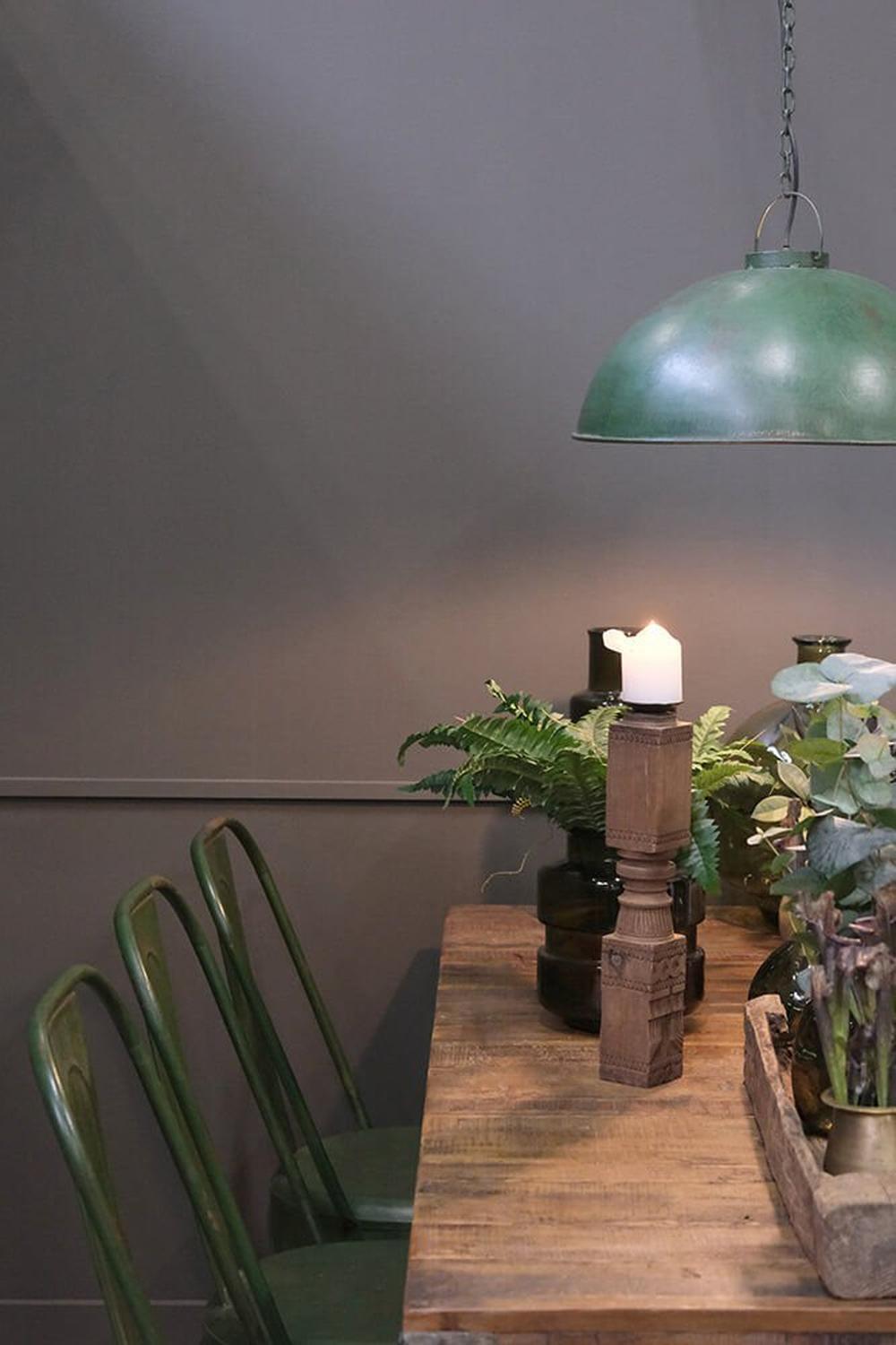 Hängelampe Thormann - Antikgrün-Hängelampen-Trademark Living-le canapé