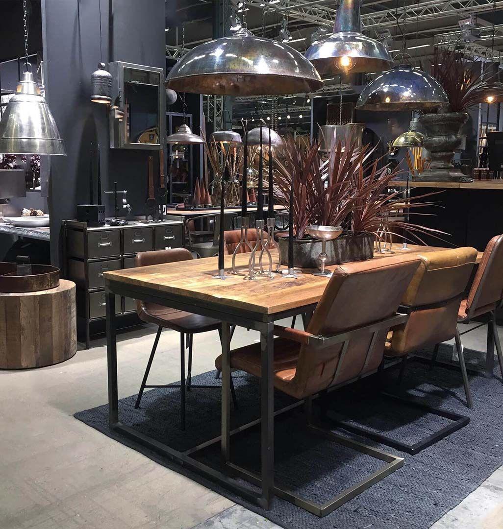 Hängelampe Thormann - Dunkelblau marmoriert-Hängelampe-Trademark Living-le canapé