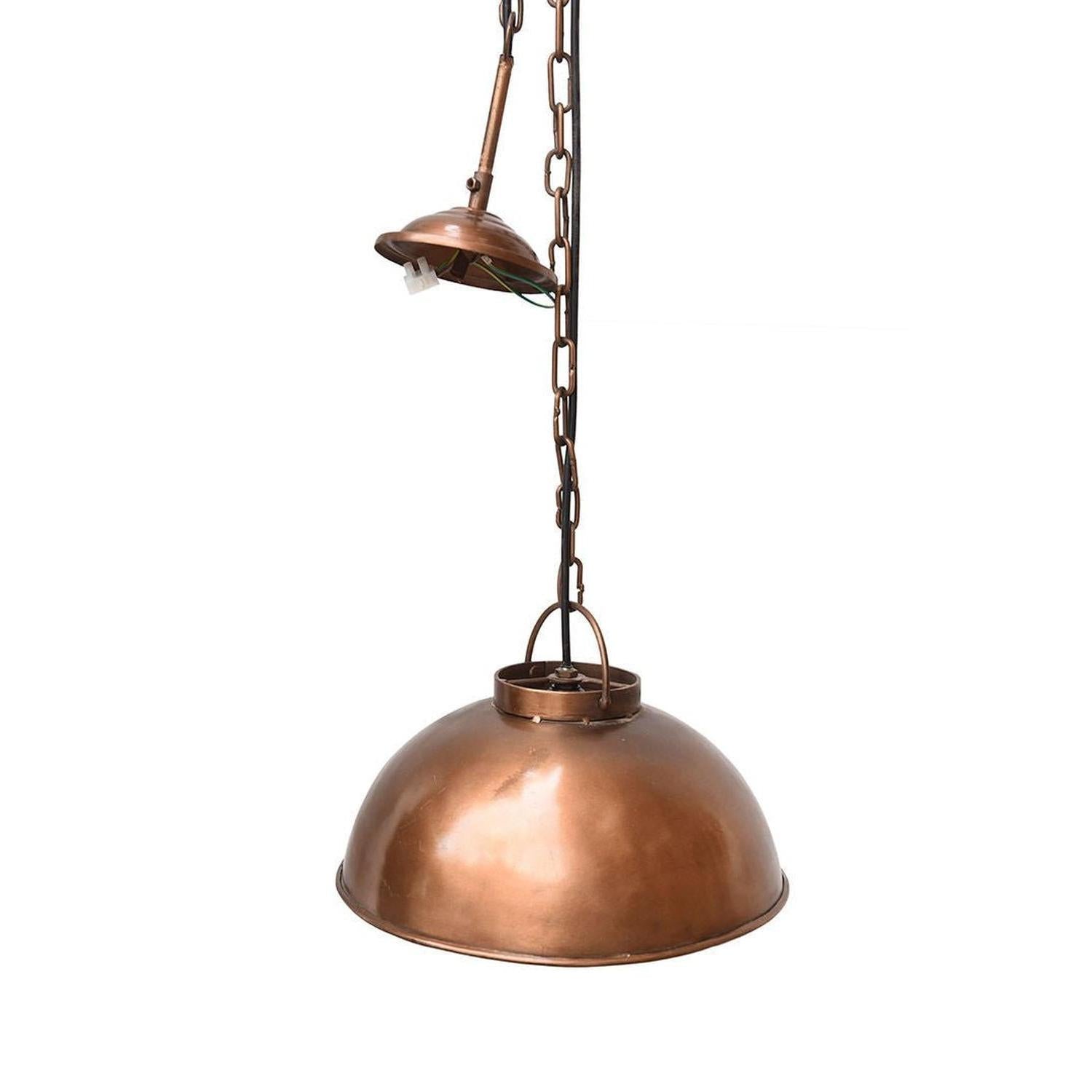 Hängelampe Thormann klein - Kupfer-Hängelampen-Trademark Living-le canapé