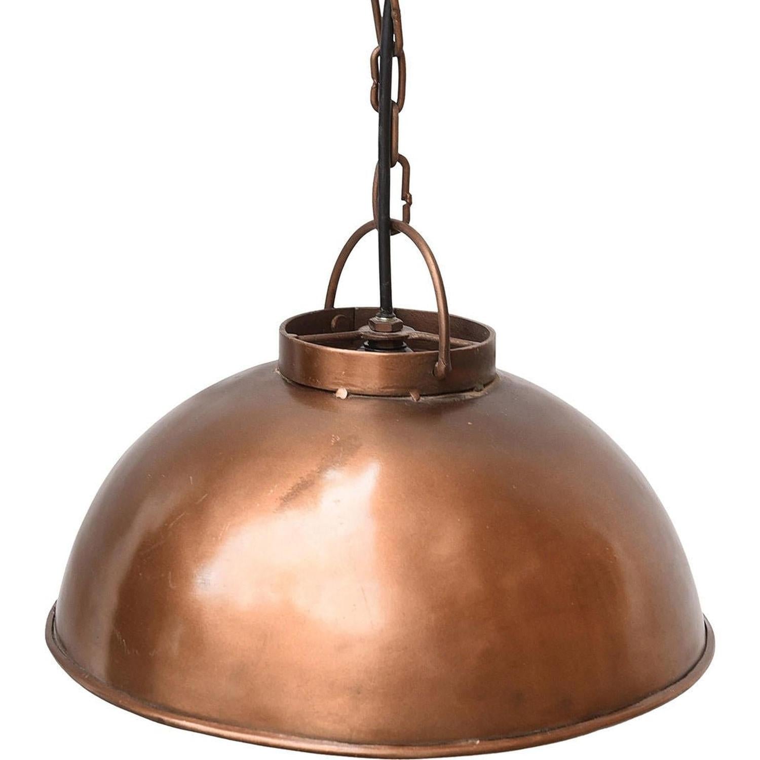 Hängelampe Thormann klein - Kupfer-Hängelampen-Trademark Living-le canapé