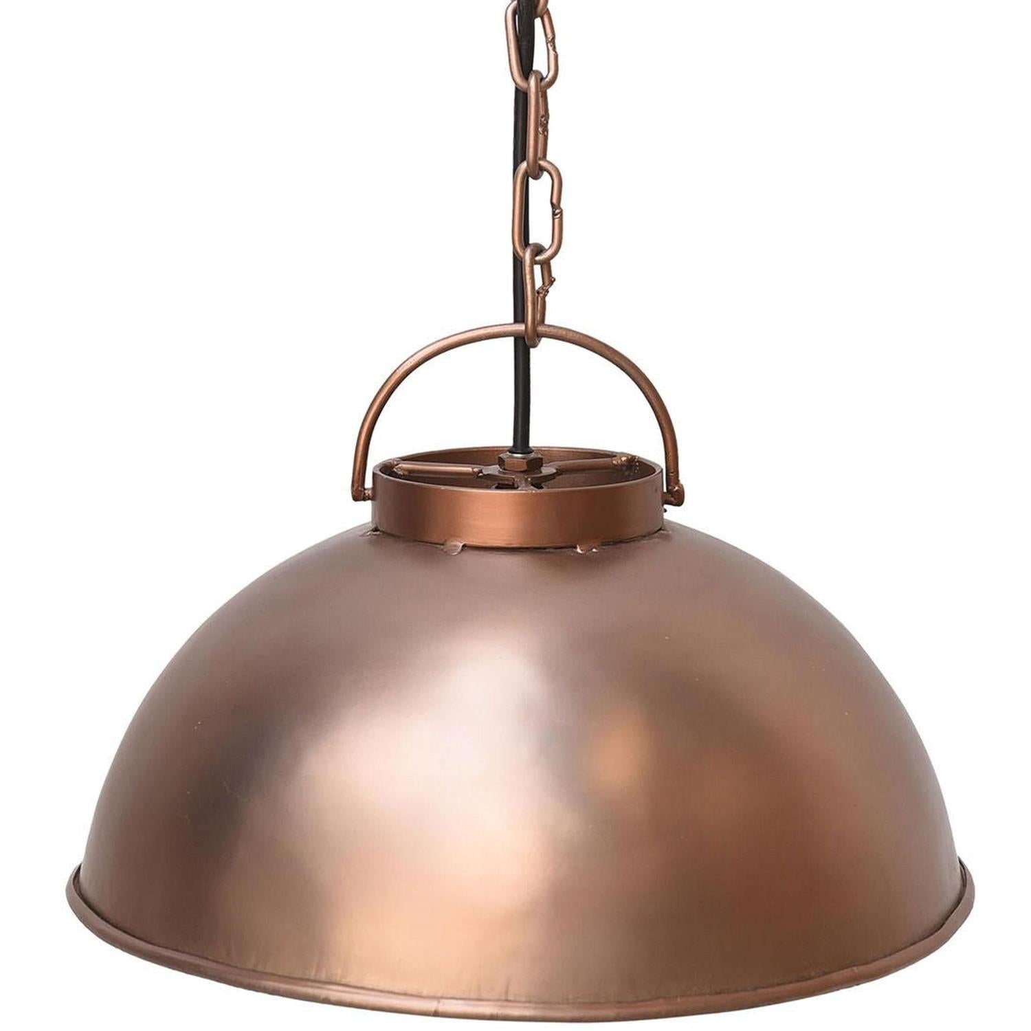 Hängelampe Thormann klein - Kupfer Matt-Hängelampe-Trademark Living-le canapé