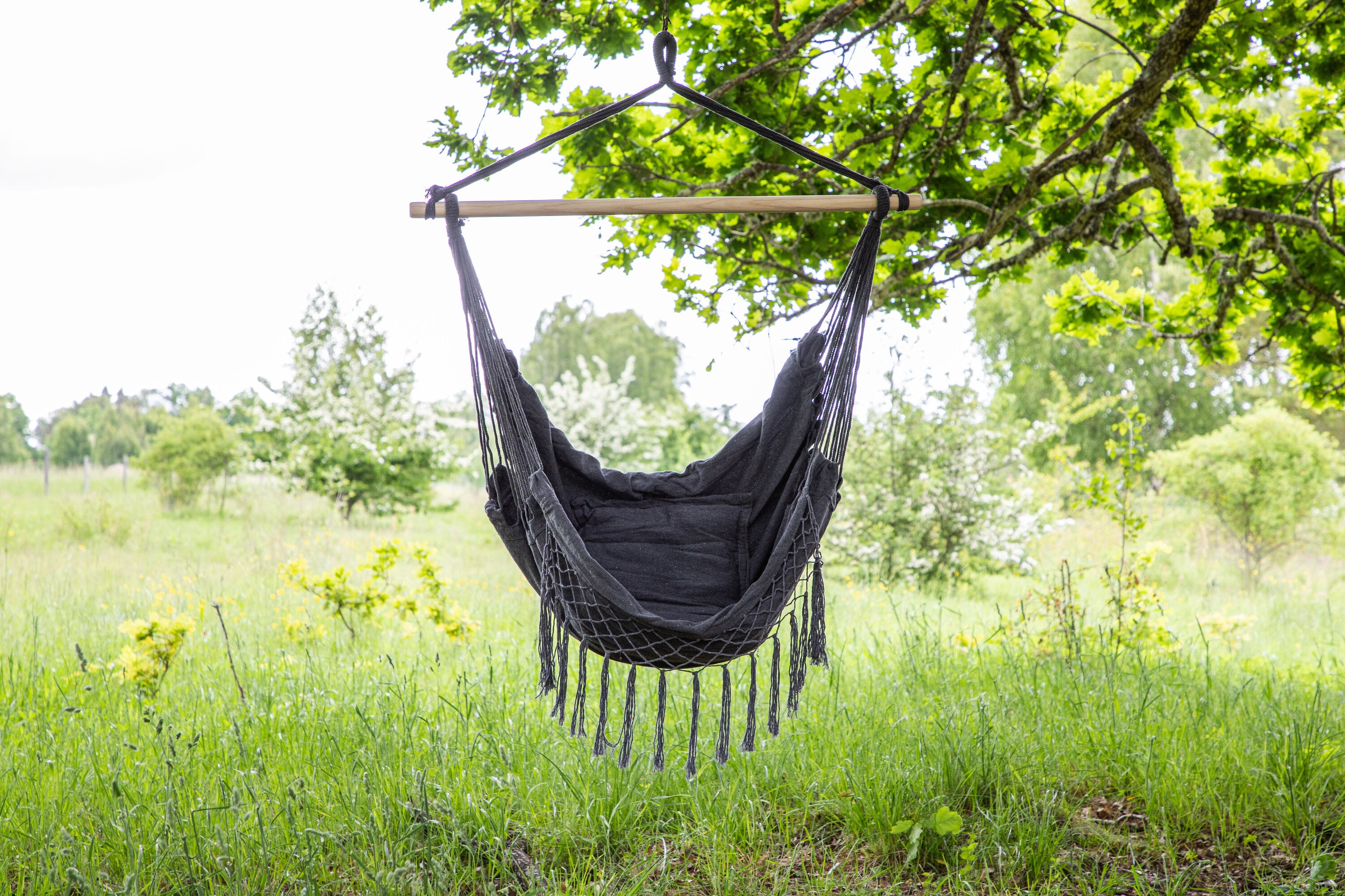 Hängesessel Culasi aus Polyester - Grau-Outdoor Sessel-Venture Home-le canapé