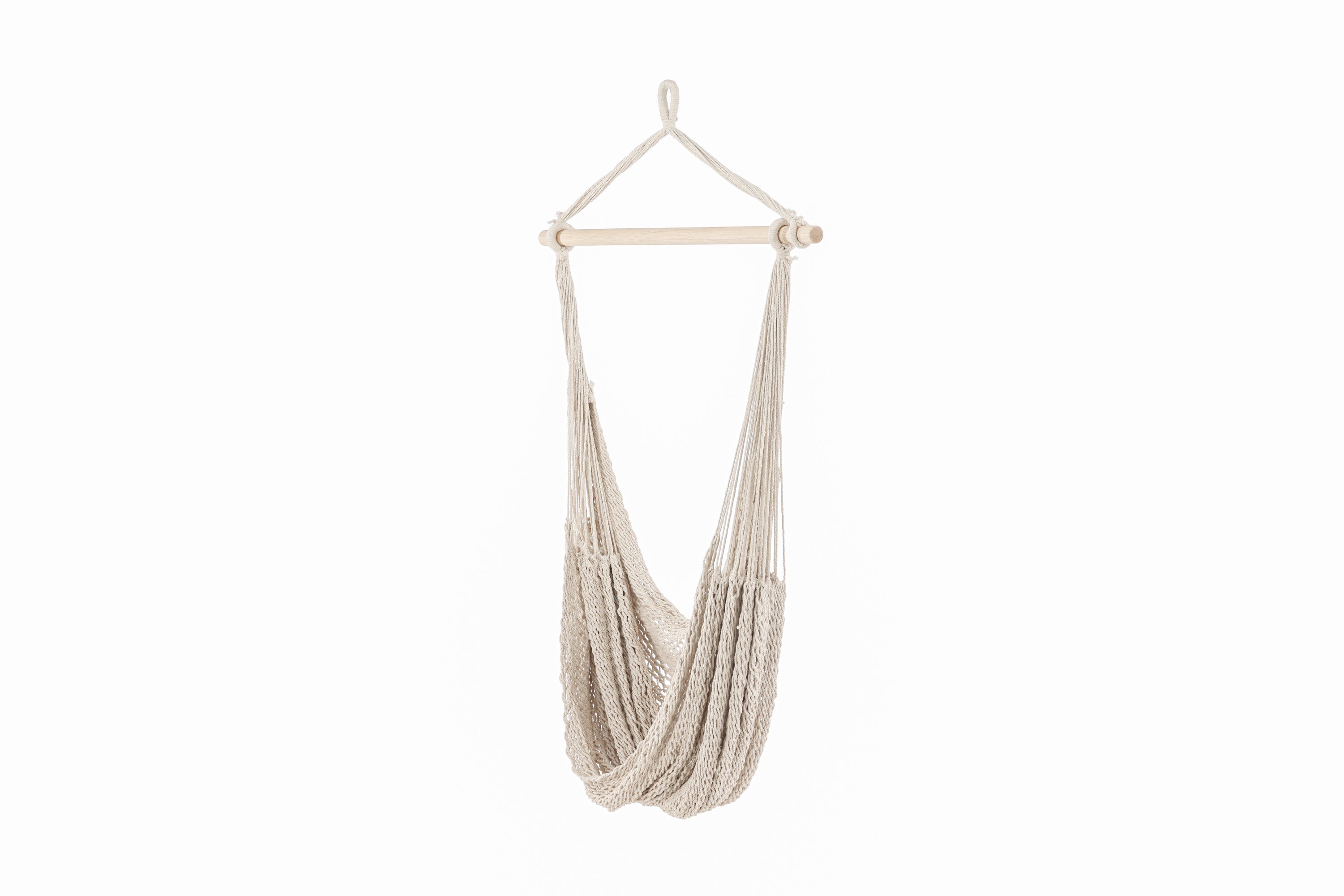 Hängesessel Kalino aus Baumwolle - Cremeweiß-Outdoor Sessel-Venture Home-le canapé