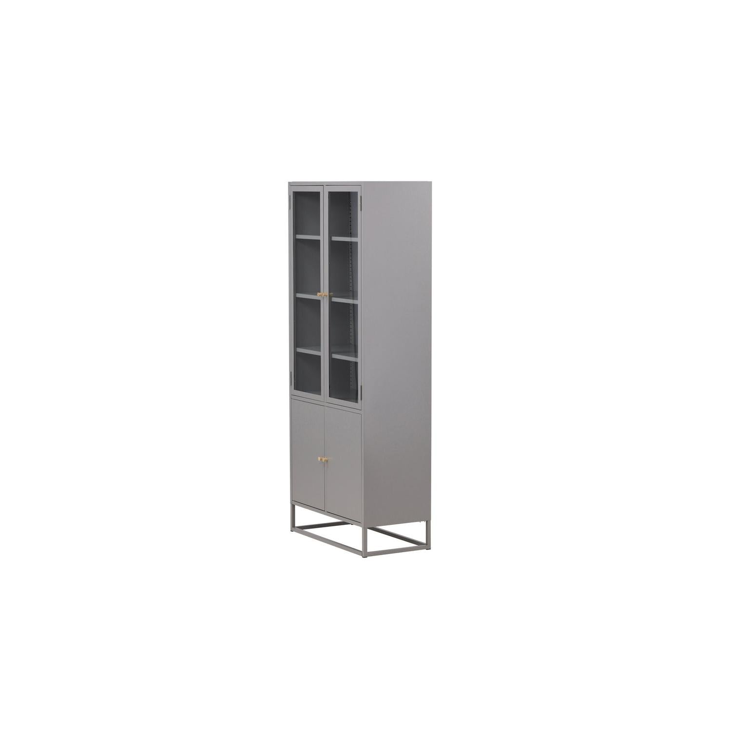 Highboard Bakal - Hellgrau-Highboards-Venture Home-le canapé